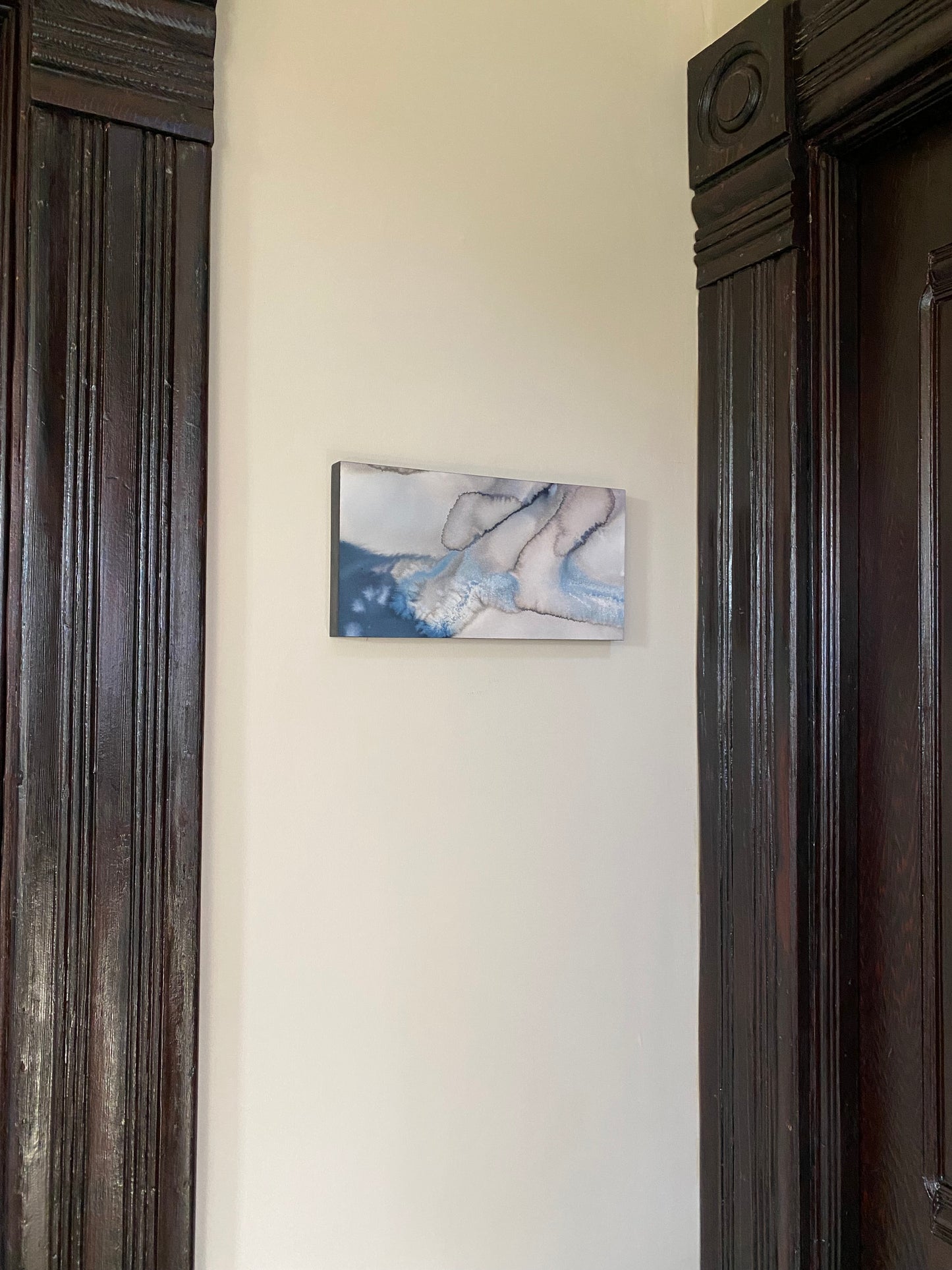 Original Cyanotype 6x12, Wall Art, Shelf Art