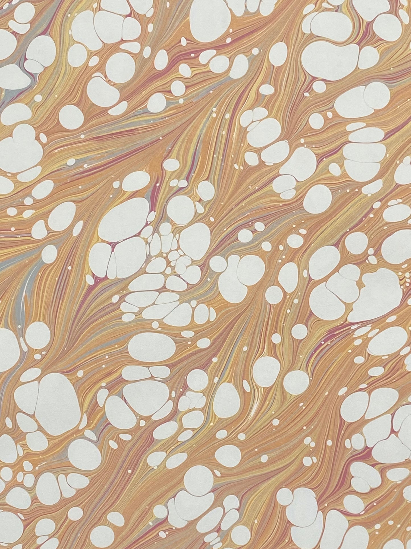 17x20 Hand-Marbled Paper P549