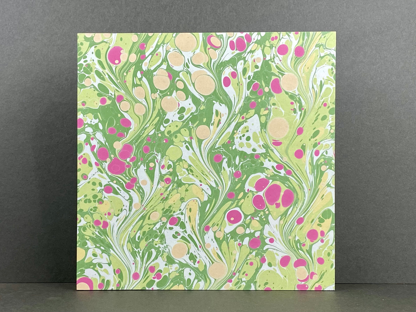 Original 8x8 Marbled Wall Art, Kauai Series #1