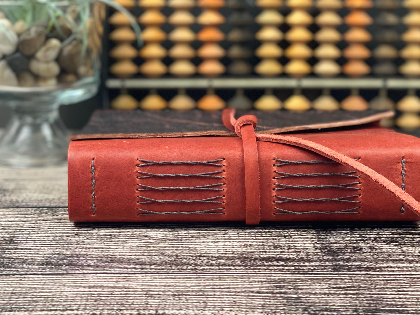 7x5 Sketchbook Journal in Red Bison