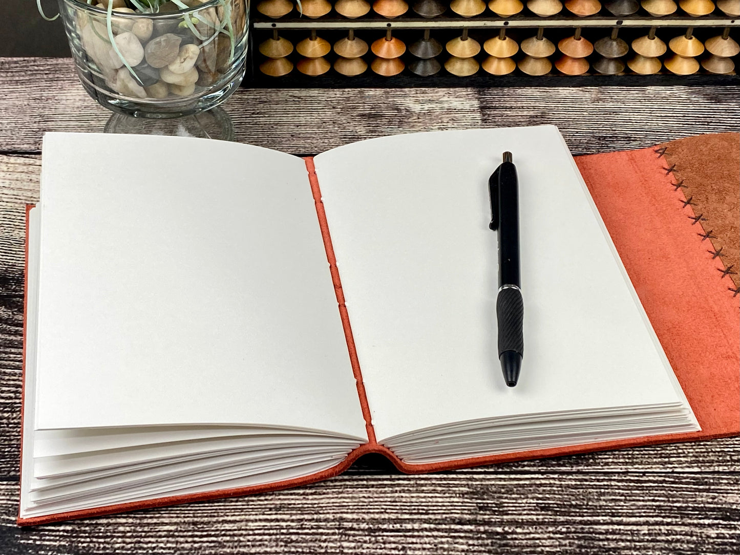 7x5 Sketchbook Journal in Red Bison