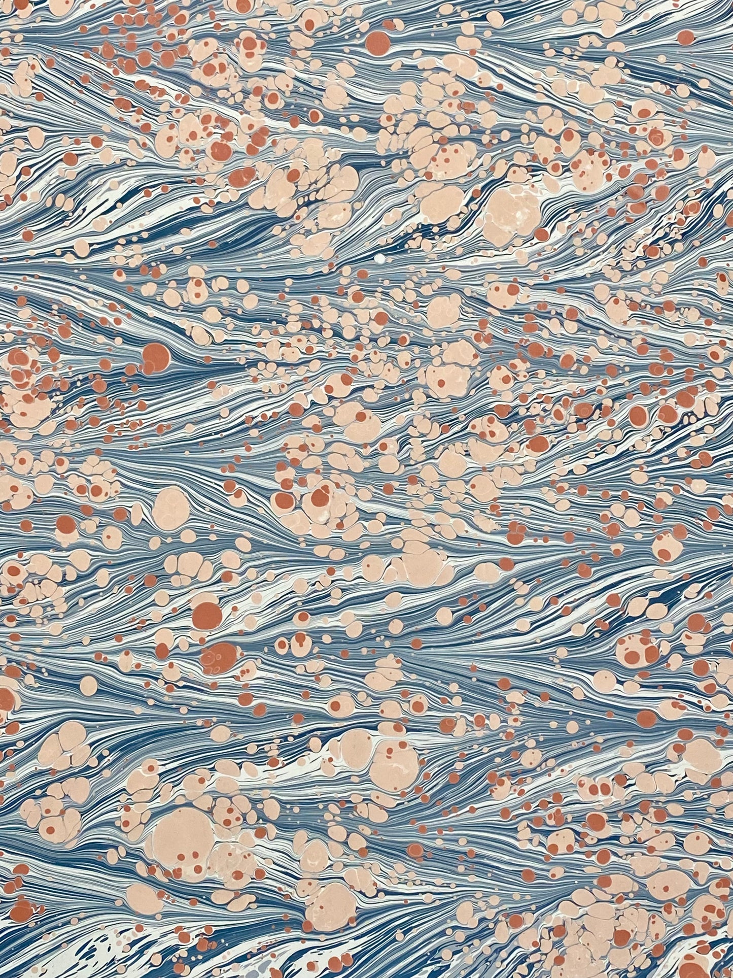 Full Sheet Hand-Marbled Paper P071