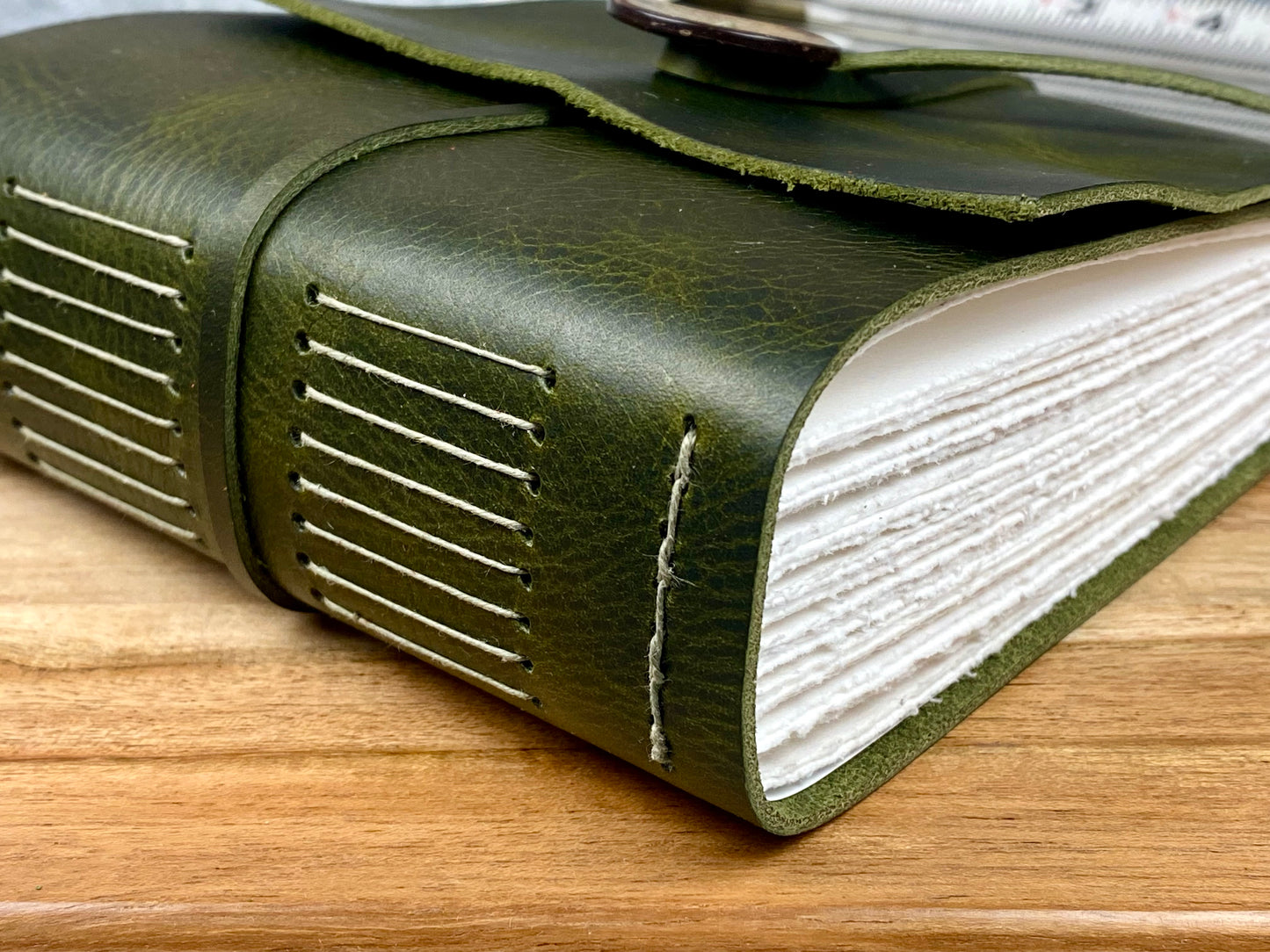 Watercolor Sketchbook / Art Journal in Olive