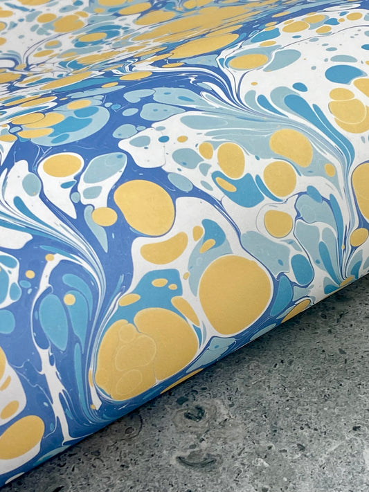 Full Sheet Hand-Marbled Paper P110S