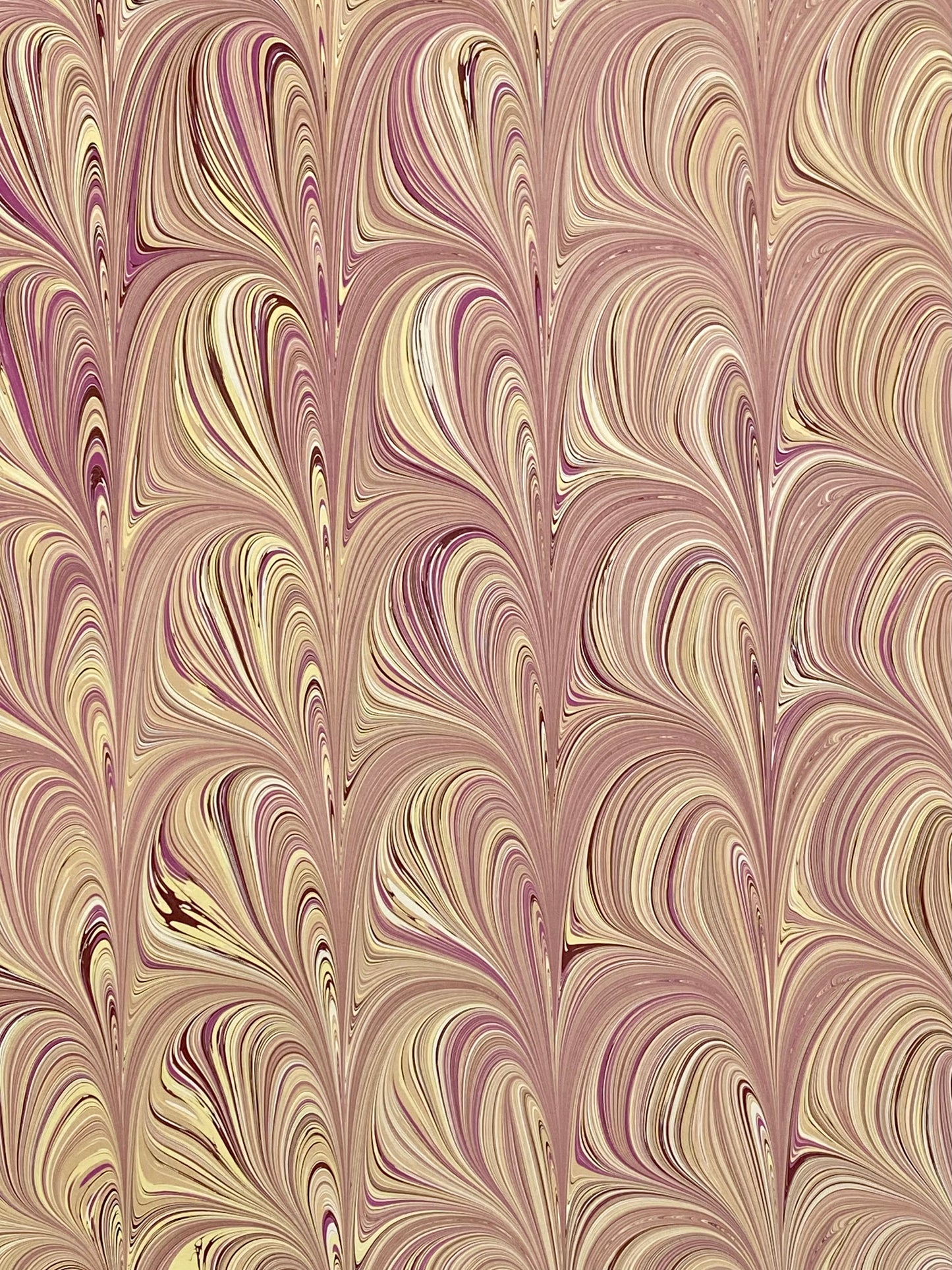 Full Sheet Hand-Marbled Paper P183