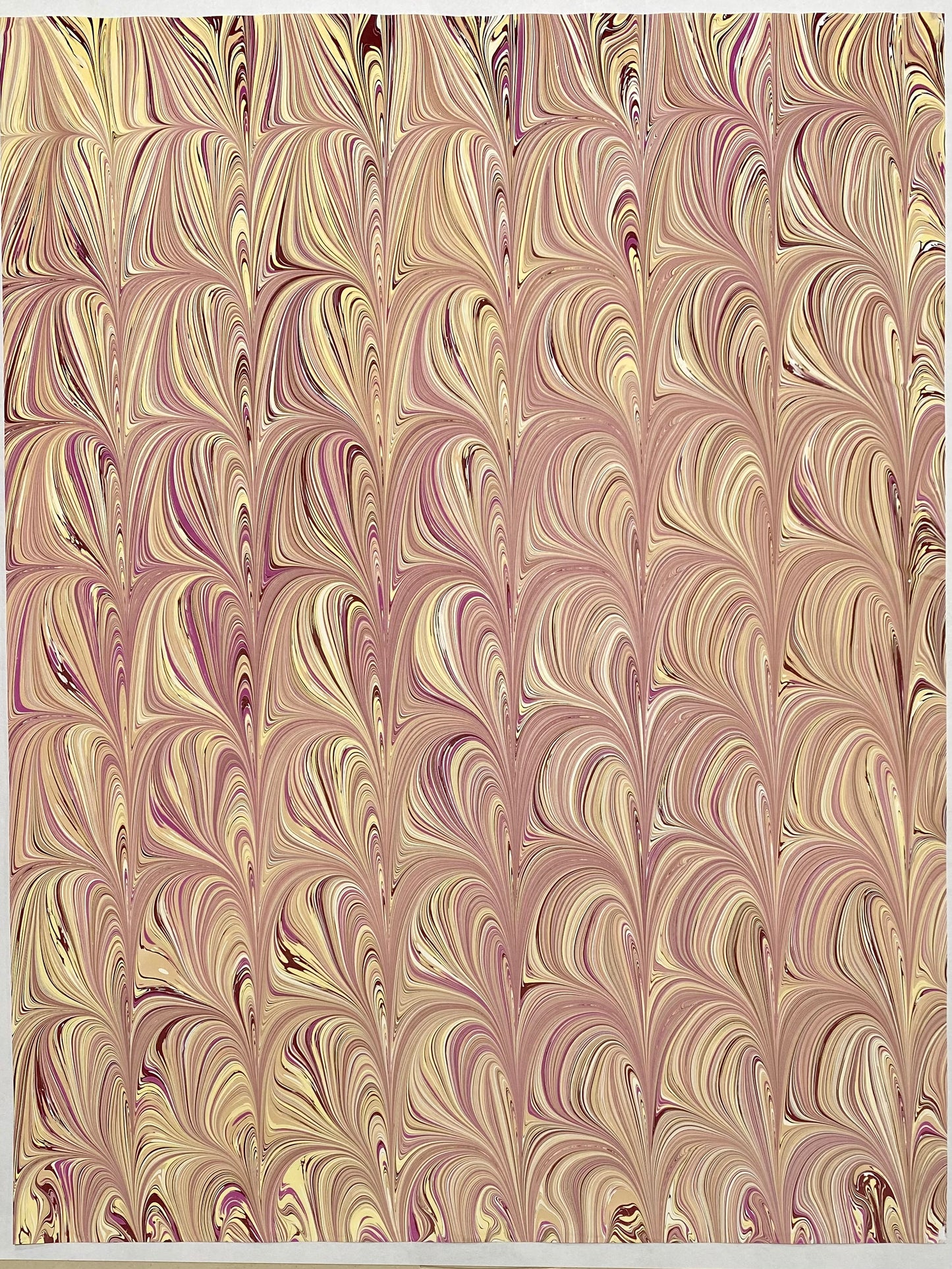 Full Sheet Hand-Marbled Paper P183