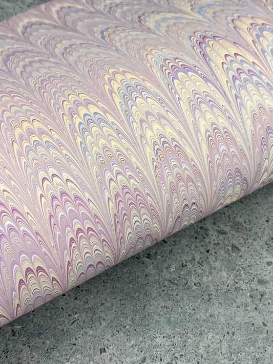 Half Sheet Hand-Marbled Paper P181H