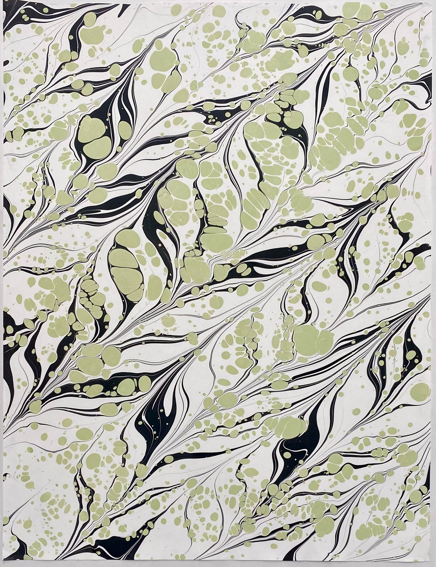 Full Sheet Hand-Marbled Paper P235