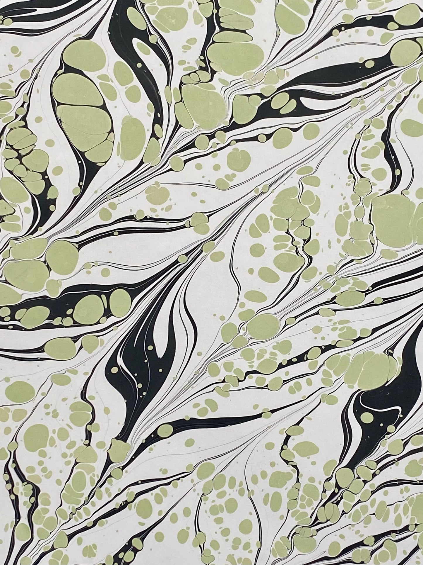 Full Sheet Hand-Marbled Paper P235
