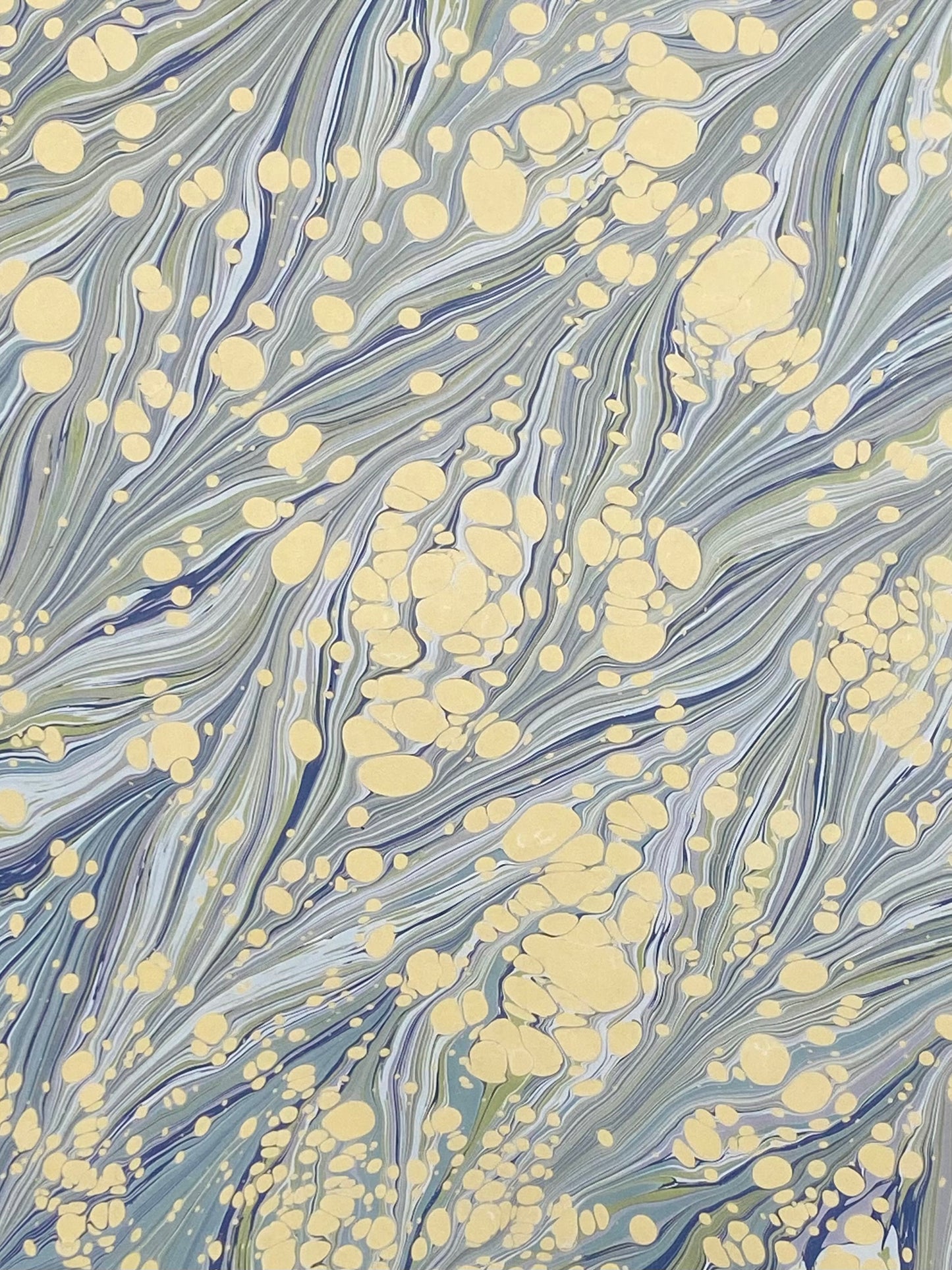 Full Sheet Hand-Marbled Paper P237