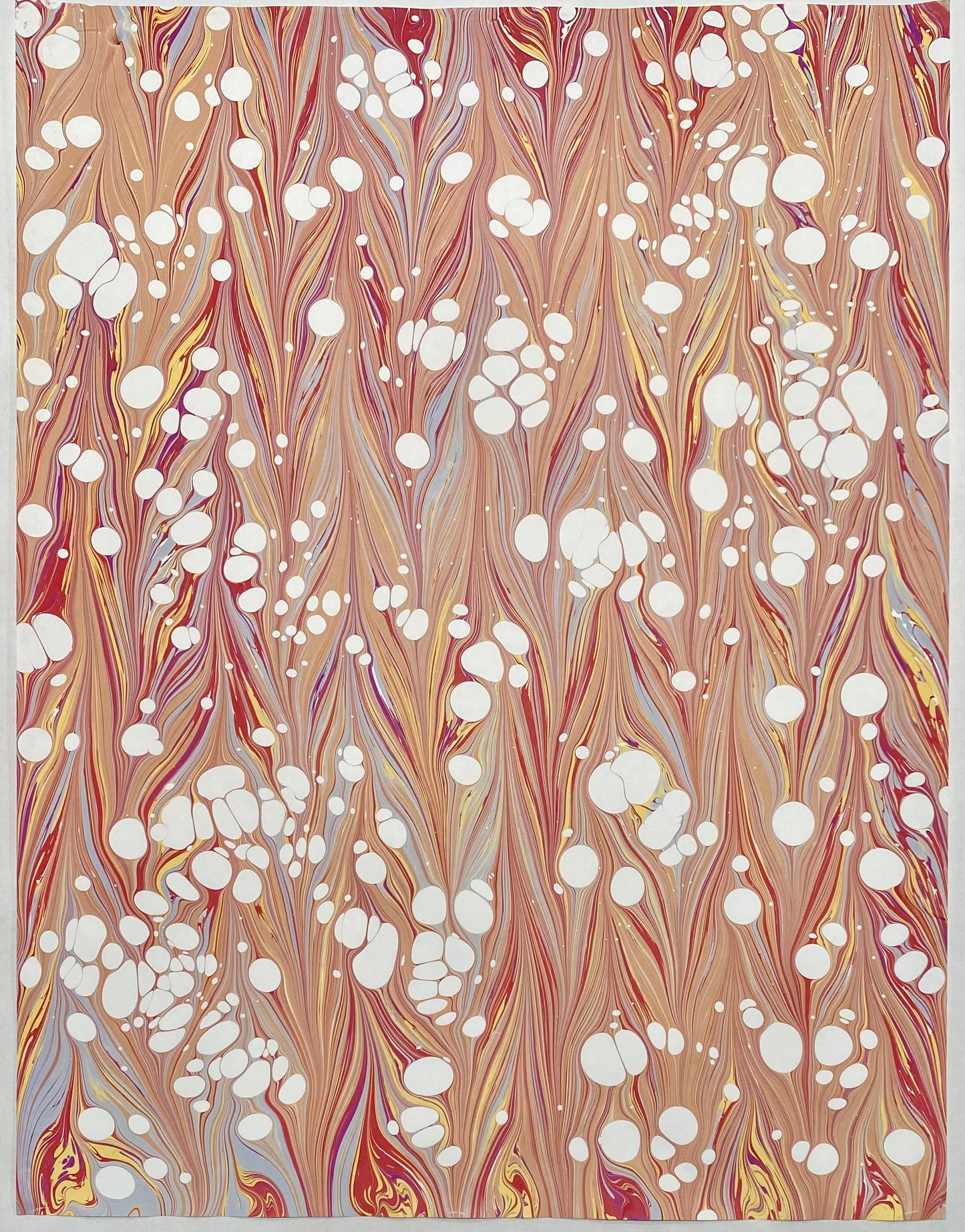 Full Sheet Hand-Marbled Paper P221