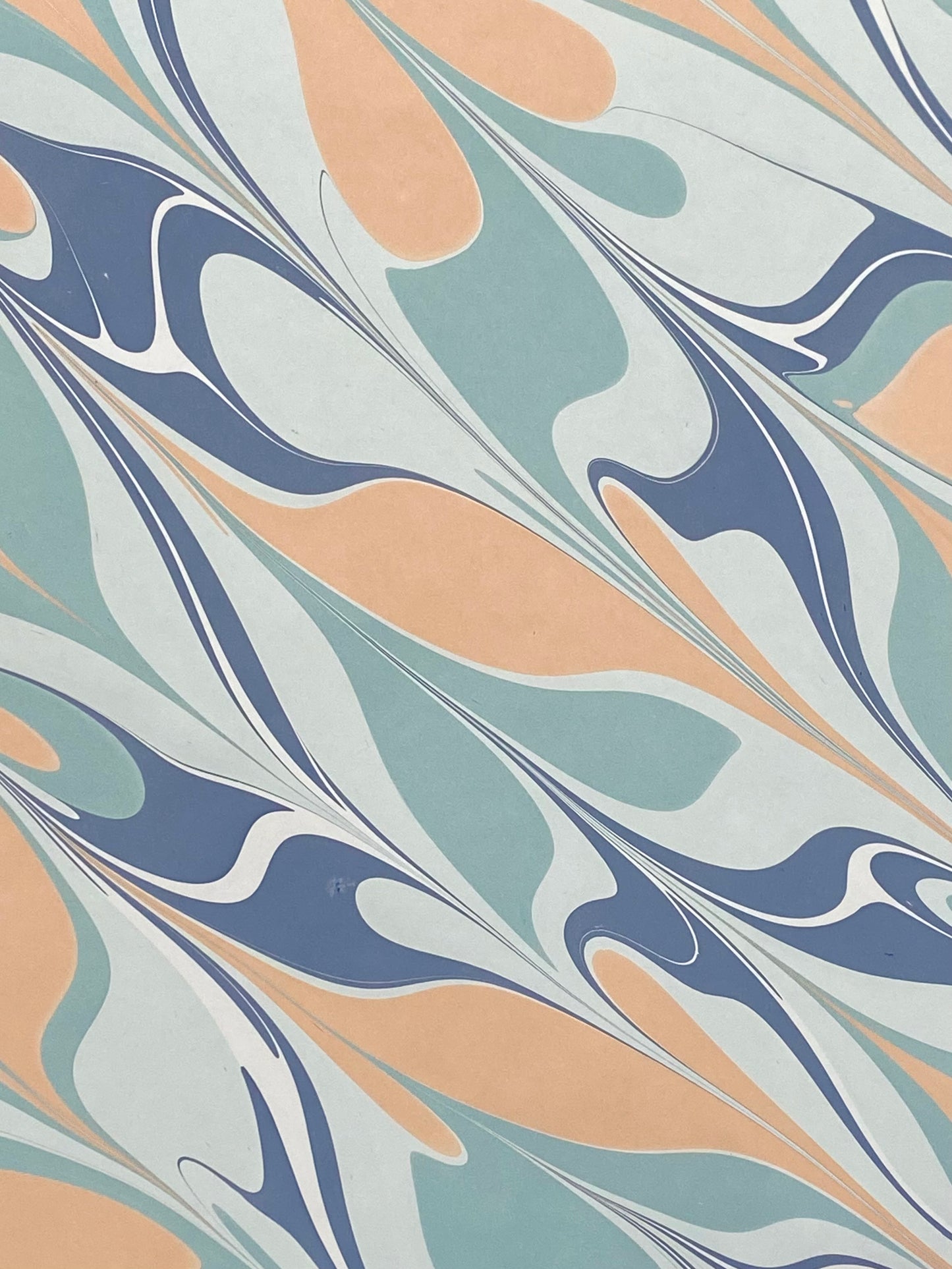 Full Sheet Hand-Marbled Paper P220S