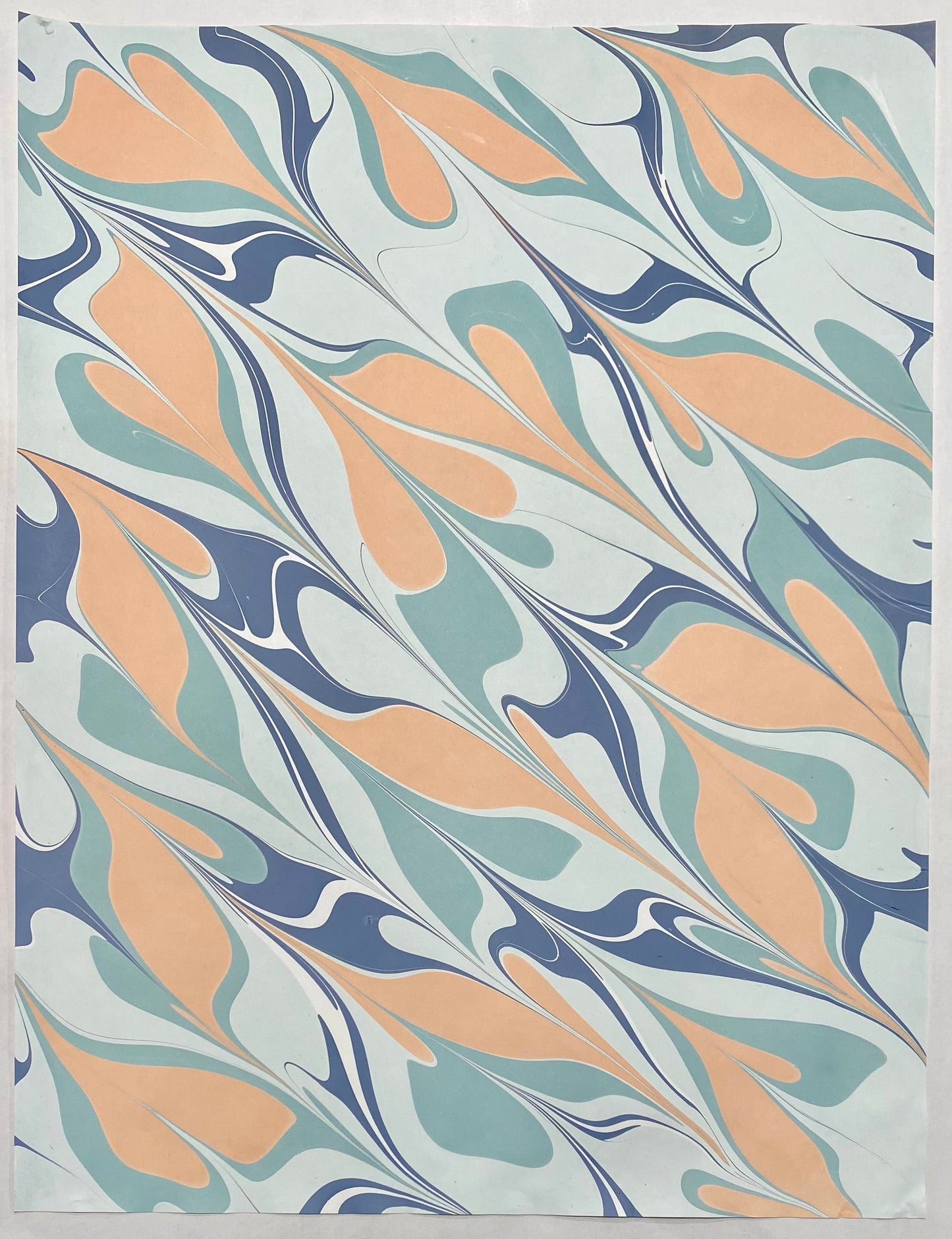 Full Sheet Hand-Marbled Paper P220S