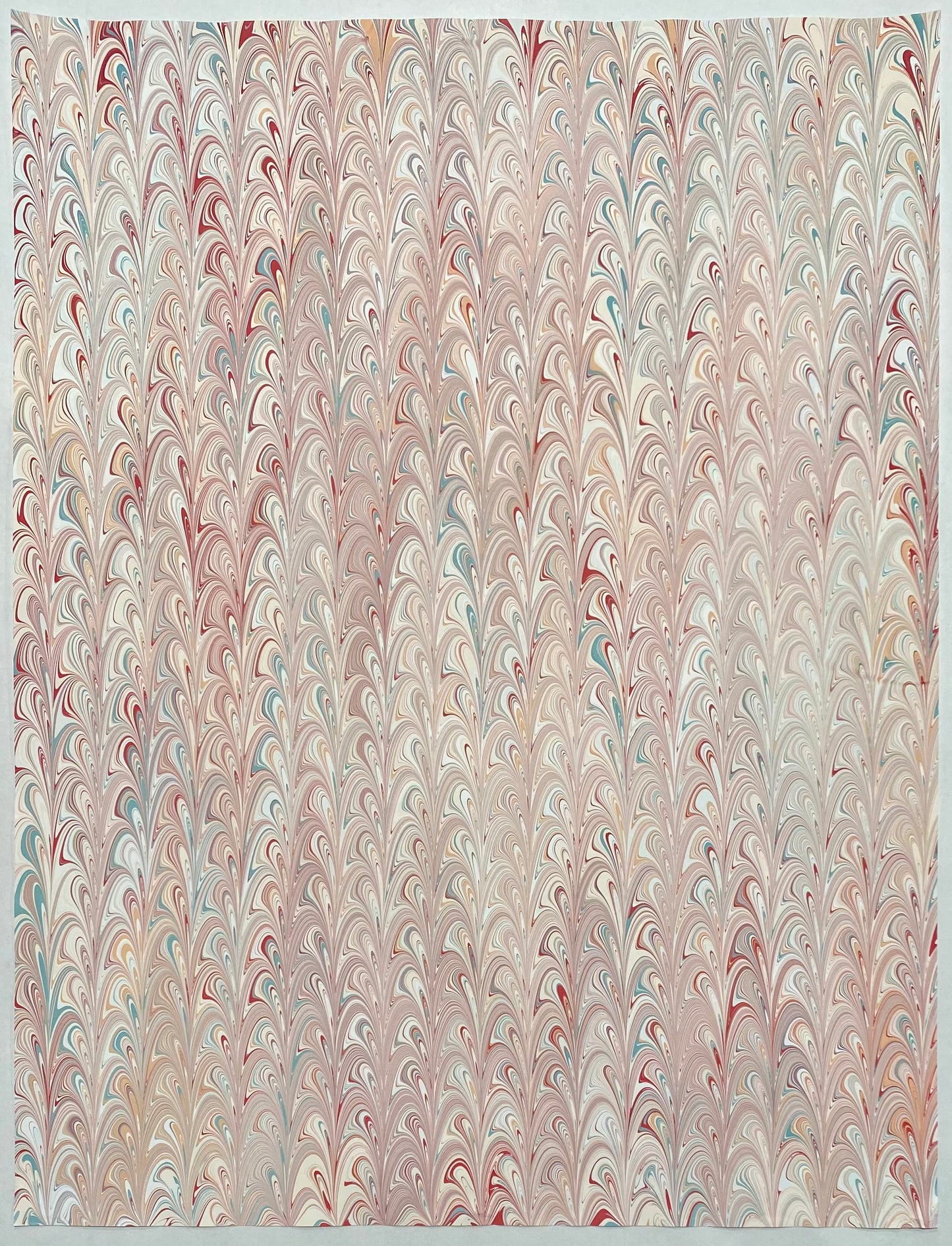 Full Sheet Hand-Marbled Paper P217