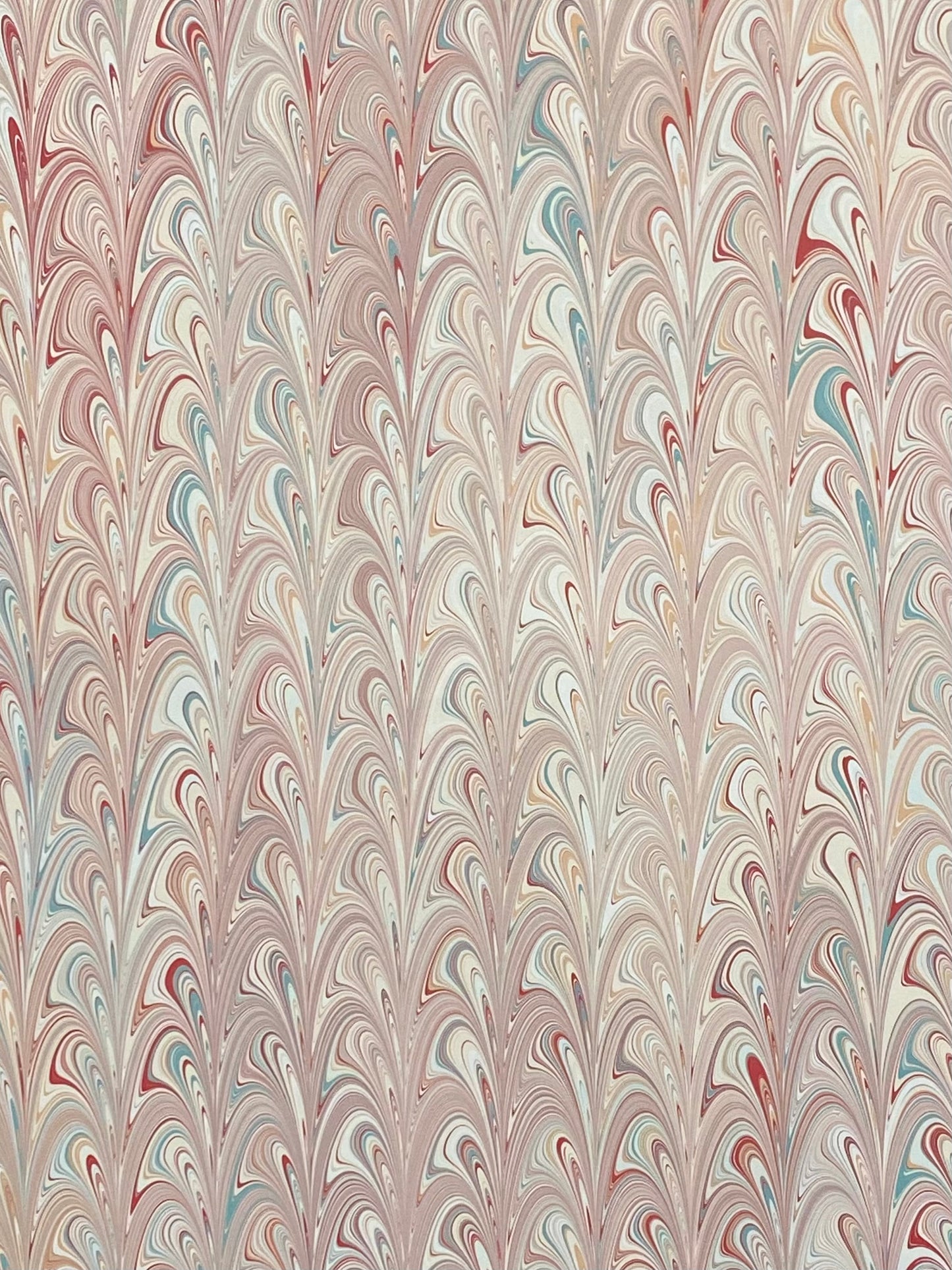 Full Sheet Hand-Marbled Paper P217