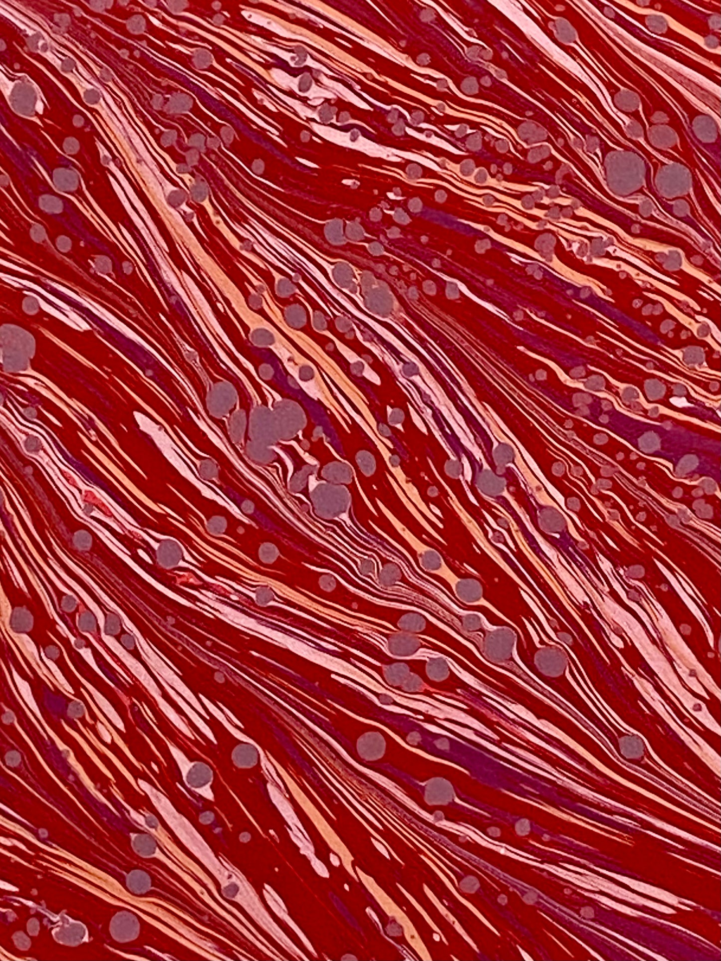 Half Sheet Hand-Marbled Paper P249H