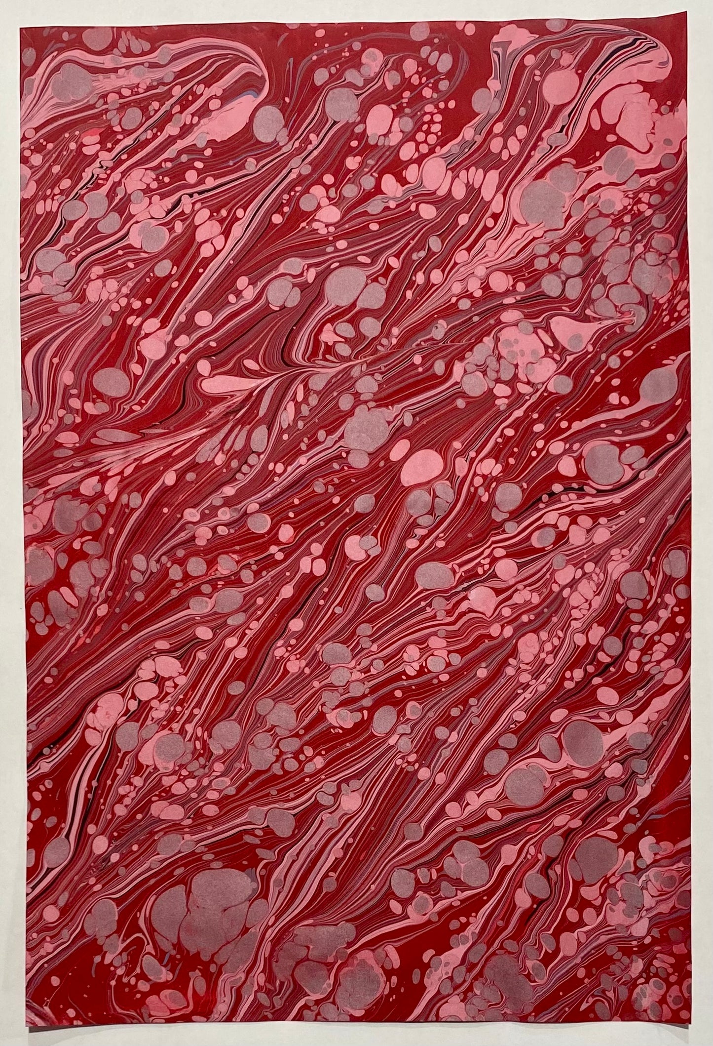Half Sheet Hand-Marbled Paper P248H