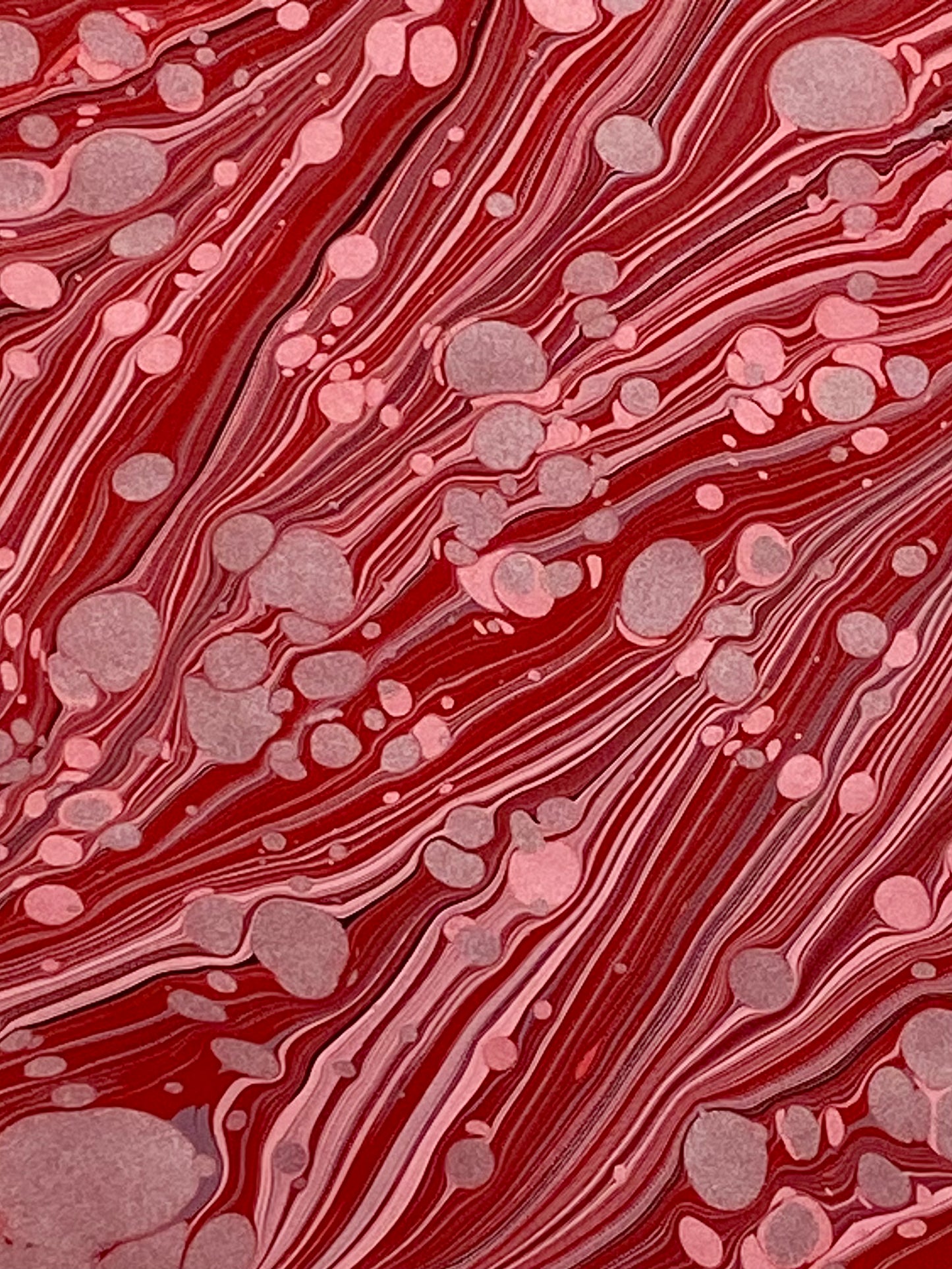 Half Sheet Hand-Marbled Paper P248H