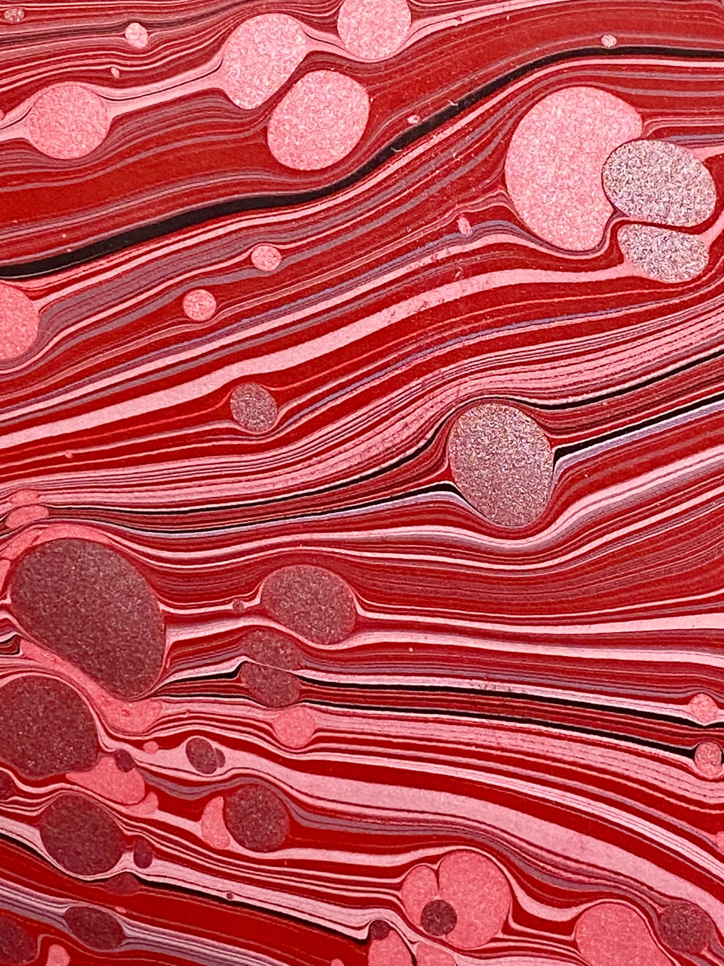 Half Sheet Hand-Marbled Paper P248H