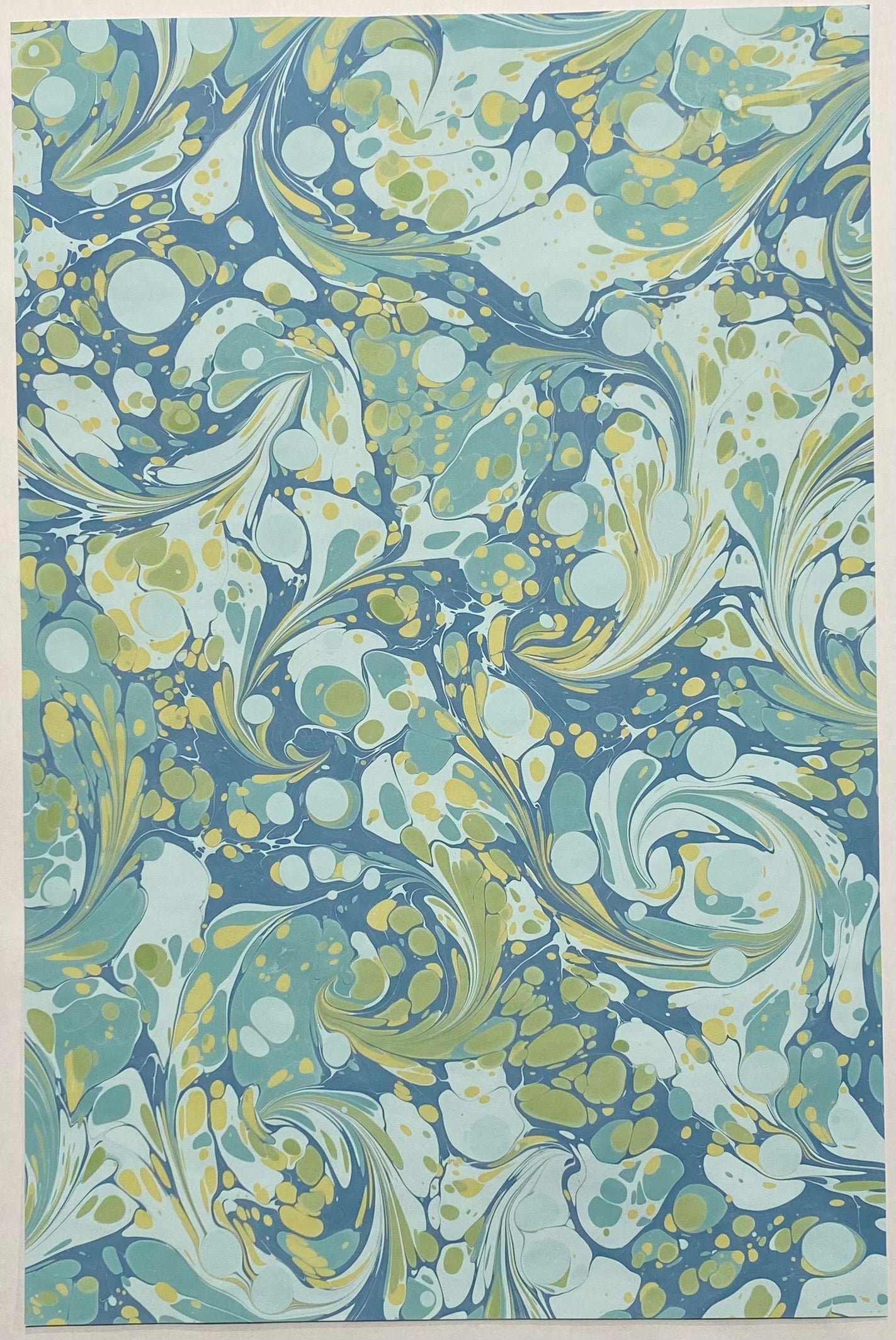 Half Sheet Hand-Marbled Paper P246H