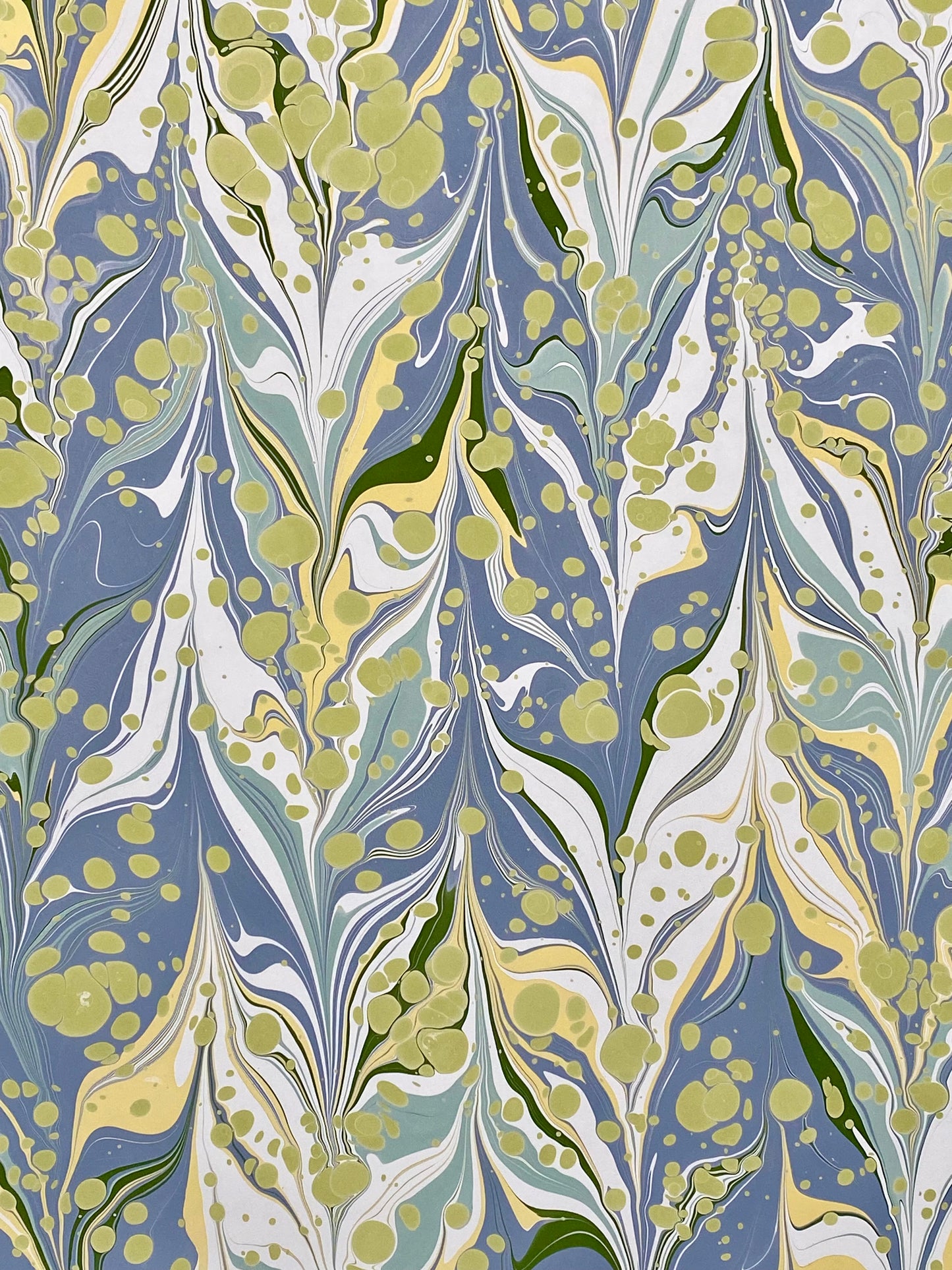 Full Sheet Hand-Marbled Paper P251