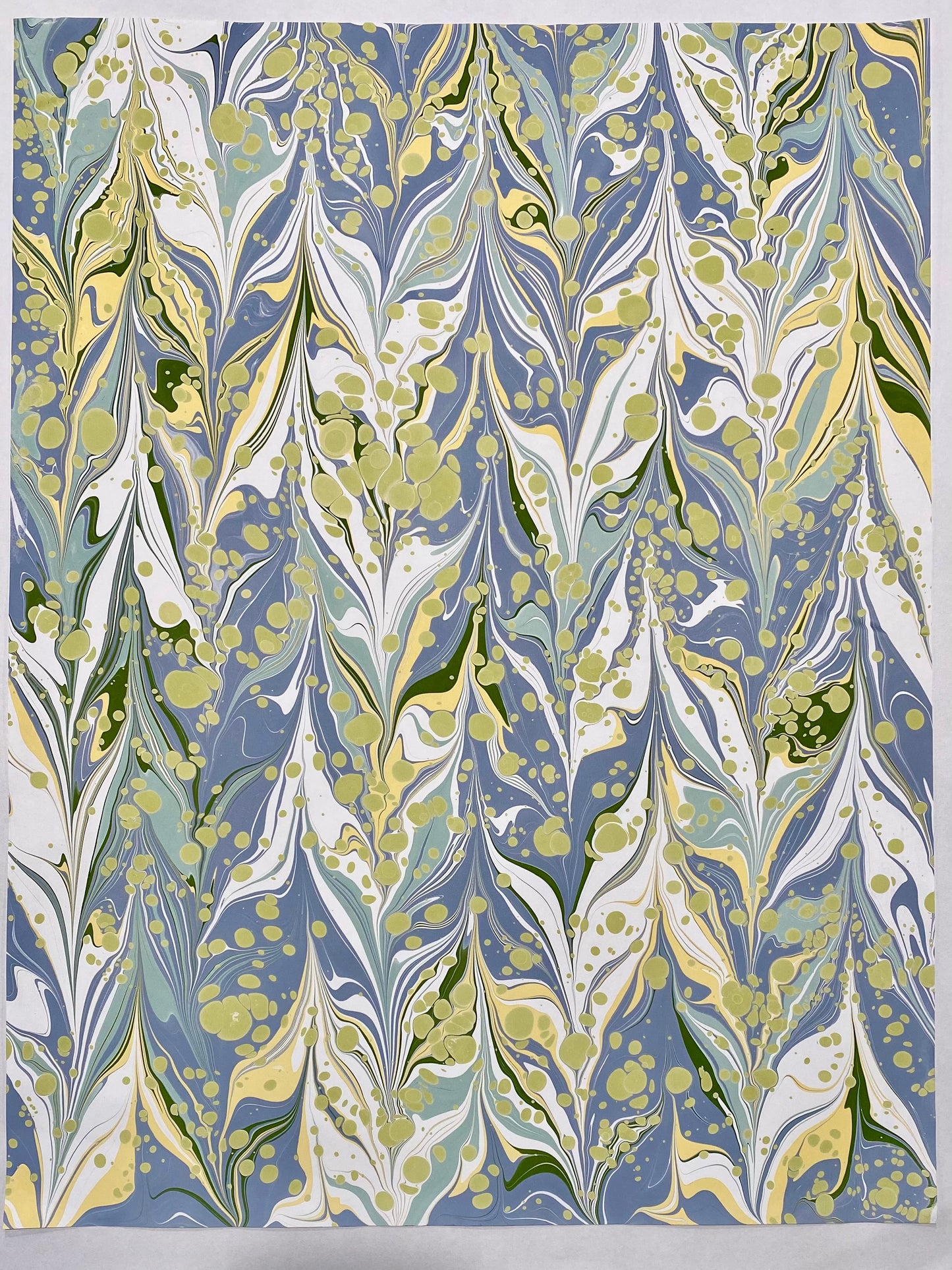 Full Sheet Hand-Marbled Paper P251