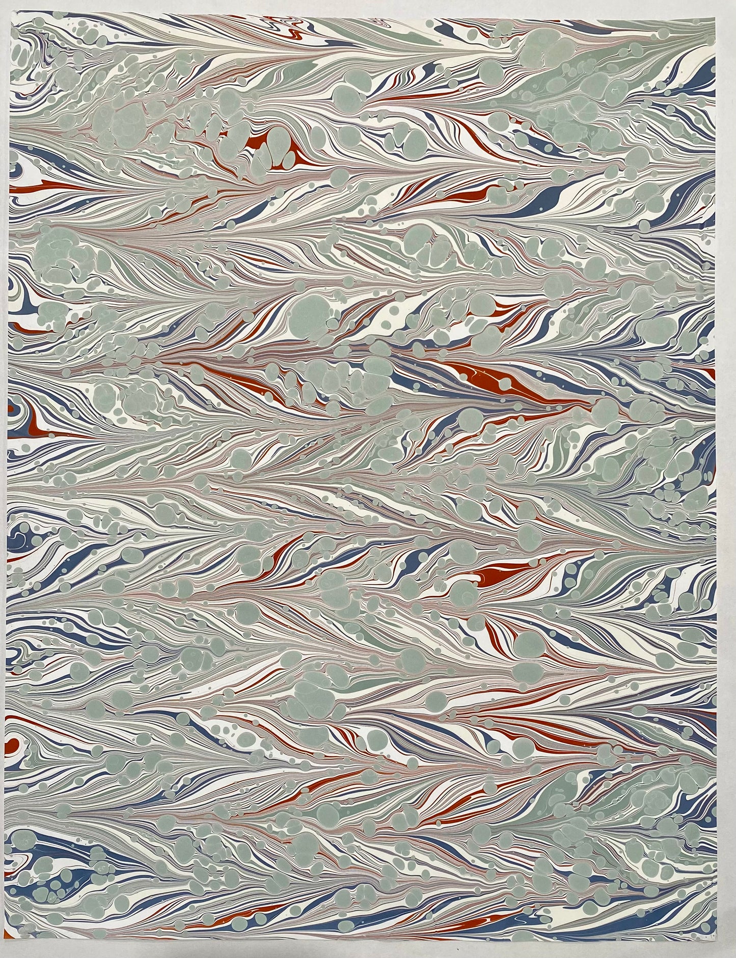 Full Sheet Hand-Marbled Paper P259
