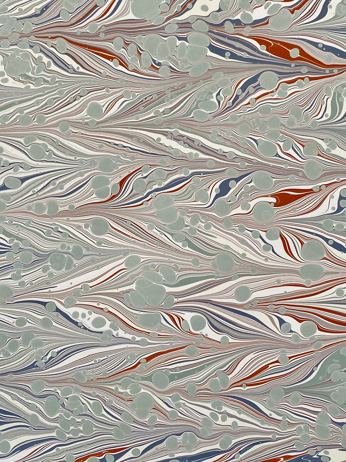Full Sheet Hand-Marbled Paper P259