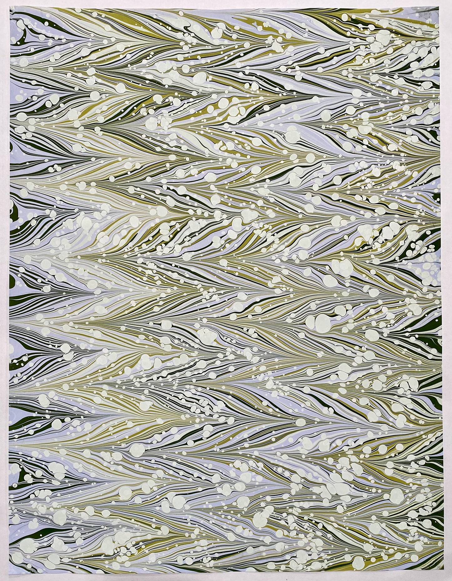 Full Sheet Hand-Marbled Paper P264