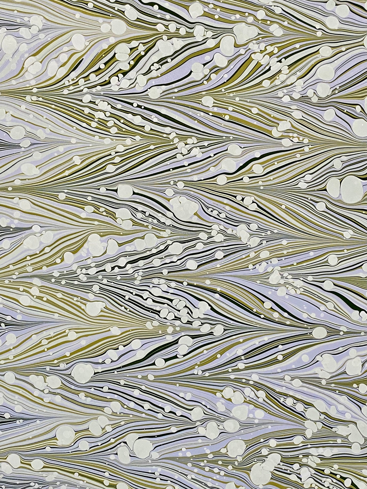 Full Sheet Hand-Marbled Paper P264