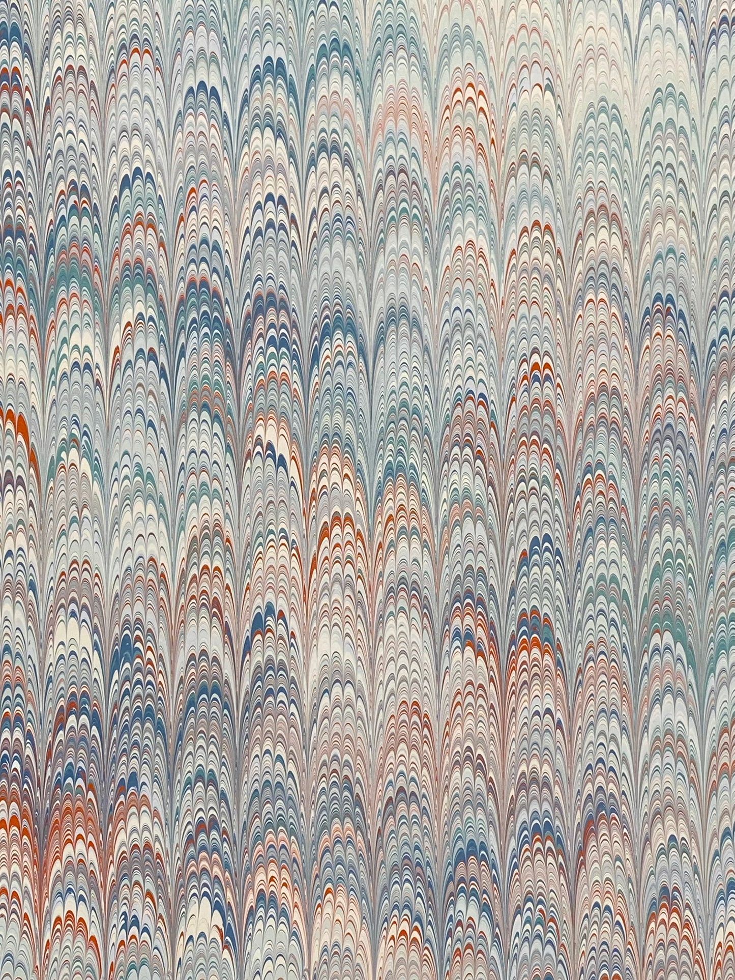 Full Sheet Hand-Marbled Paper P268