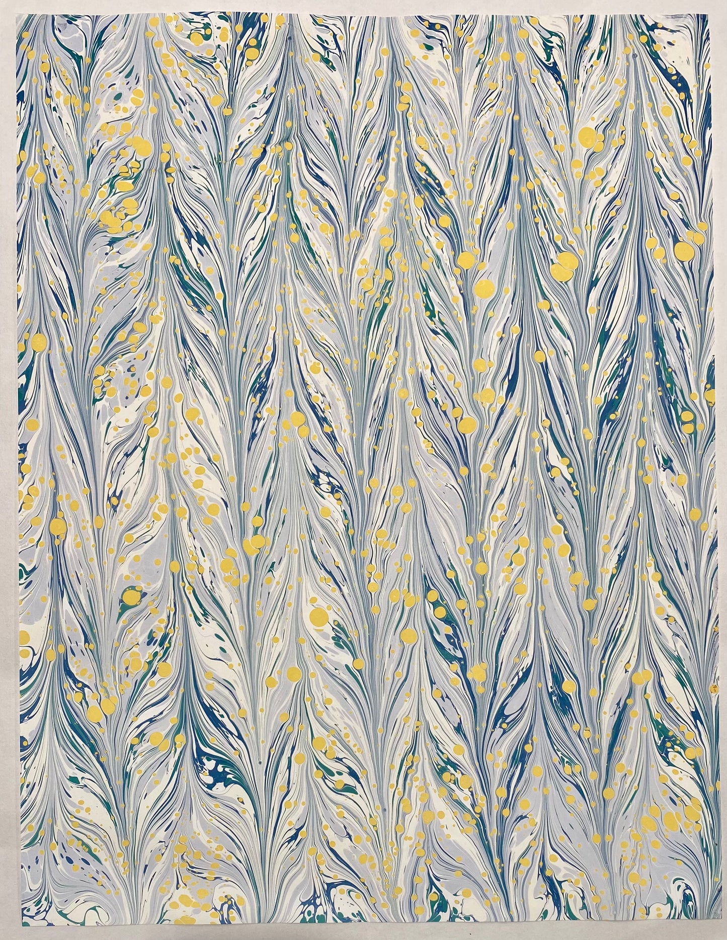 Full Sheet Hand-Marbled Paper P271