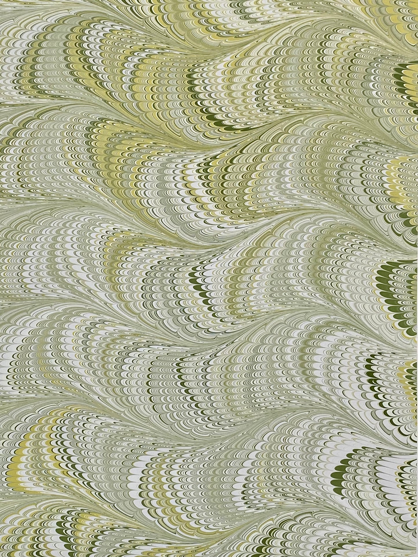 Half Sheet Hand-Marbled Paper P273