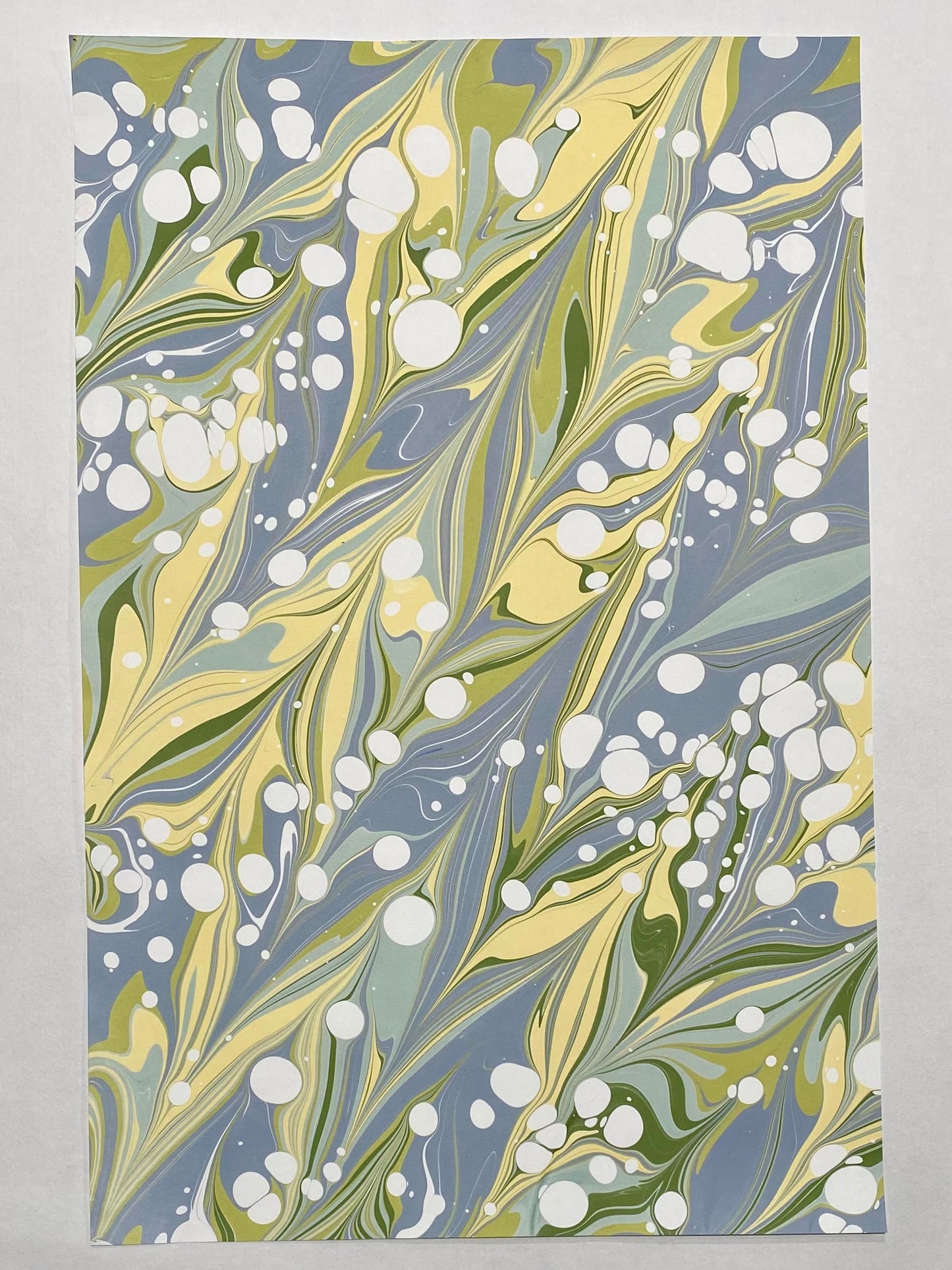 Half Sheet Hand-Marbled Paper P280H