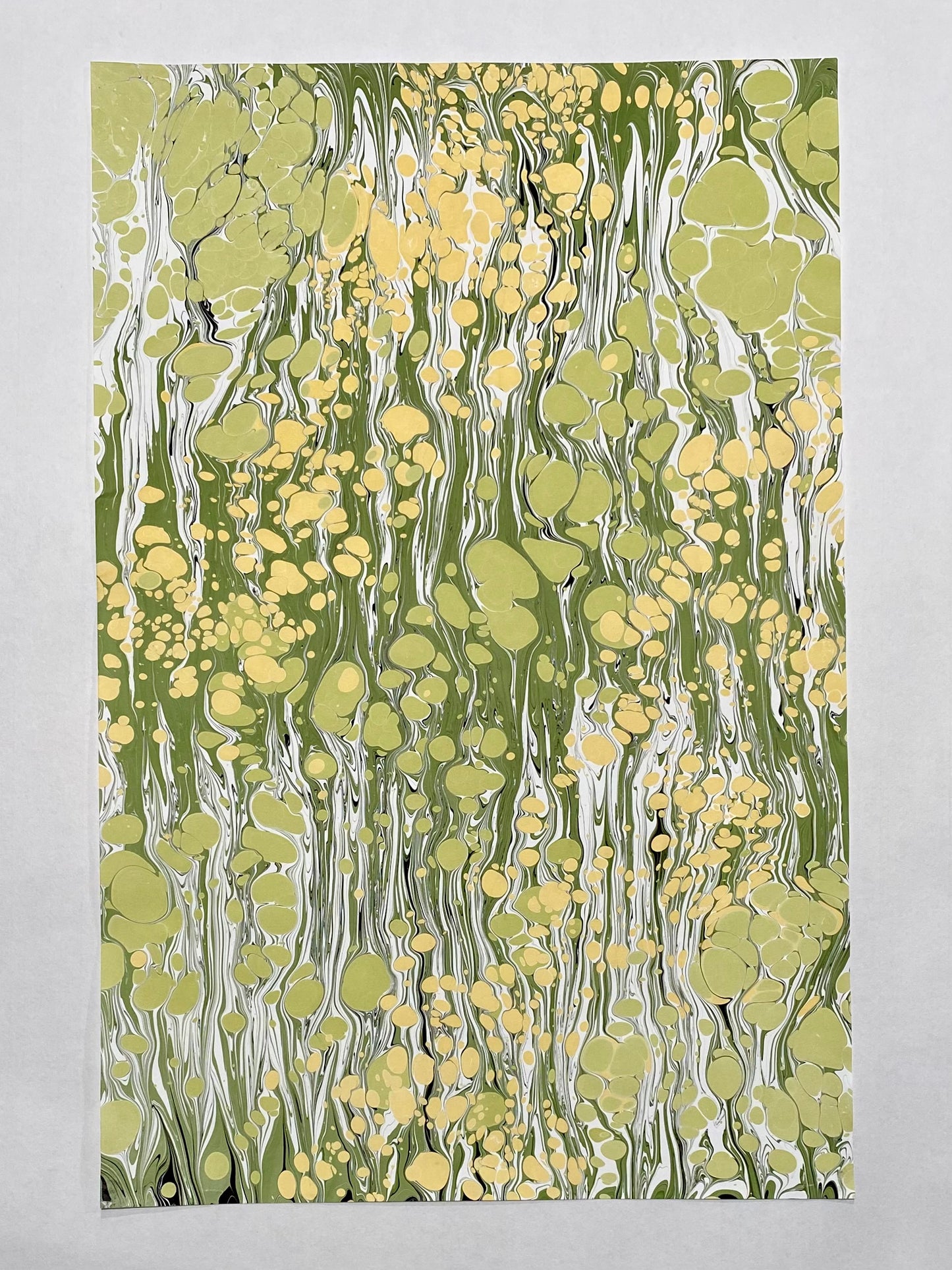 Half Sheet Hand-Marbled Paper P278H
