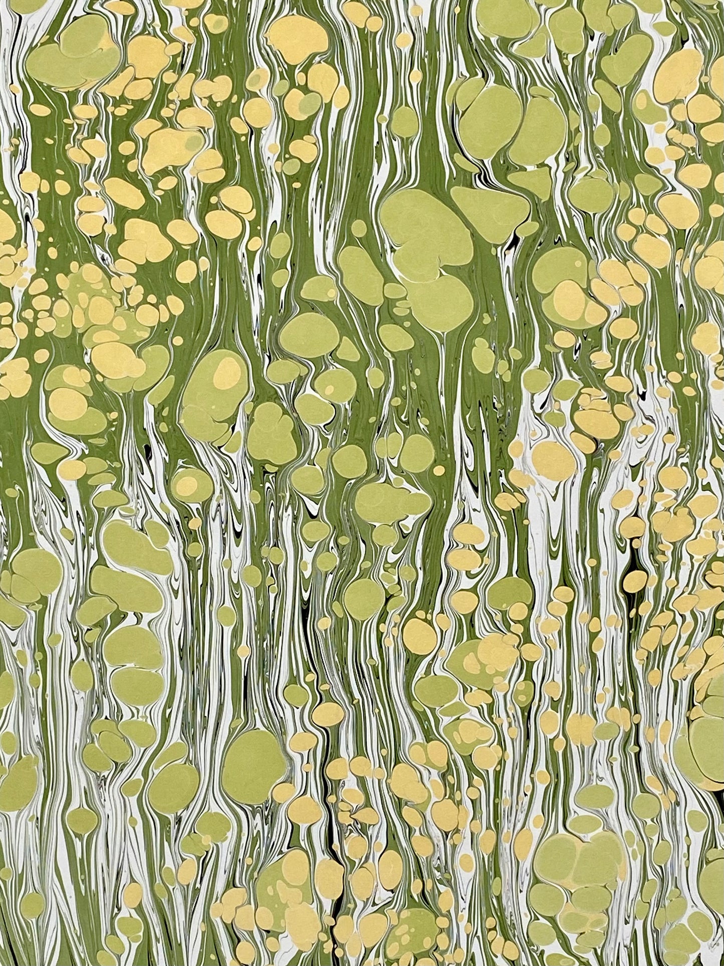Half Sheet Hand-Marbled Paper P278H