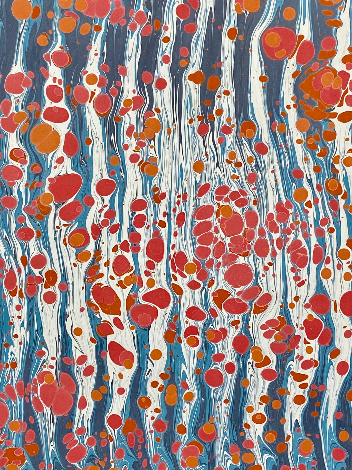 Half Sheet Hand-Marbled Paper P279H