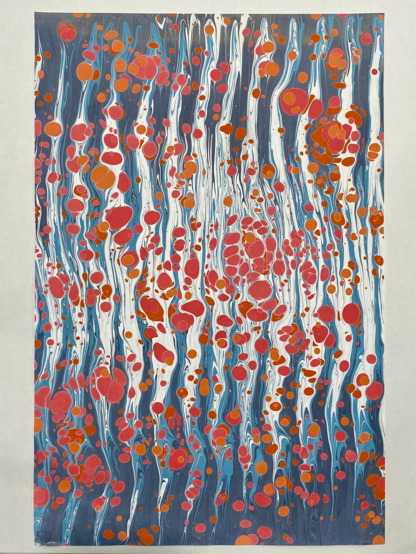Half Sheet Hand-Marbled Paper P279H