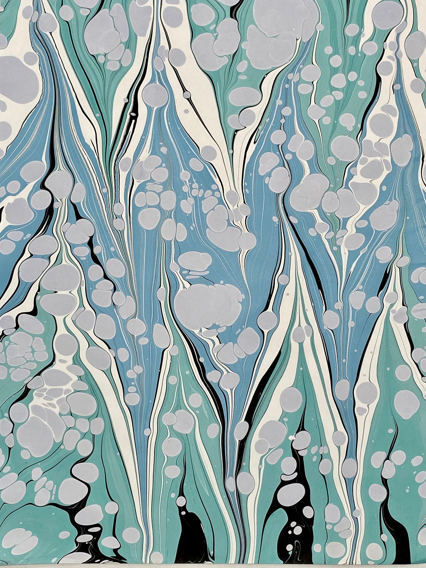 Half Sheet Hand-Marbled Paper P281H
