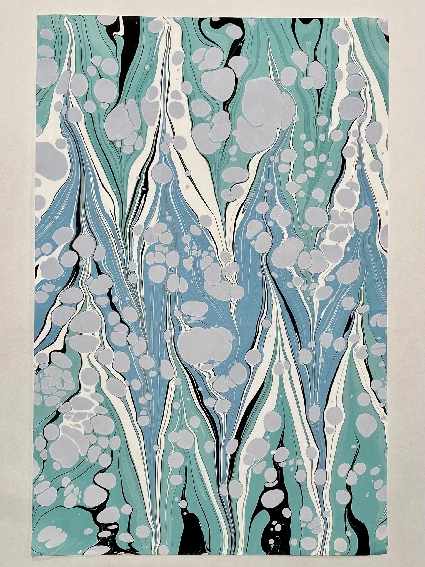 Half Sheet Hand-Marbled Paper P281H