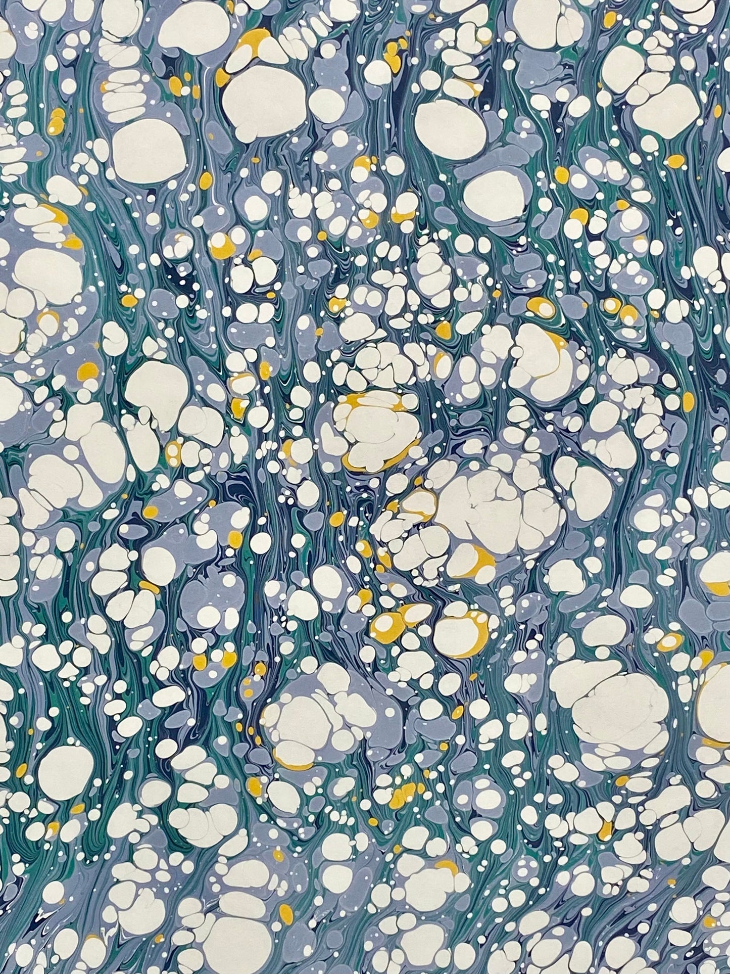 Half Sheet Hand-Marbled Paper P275H
