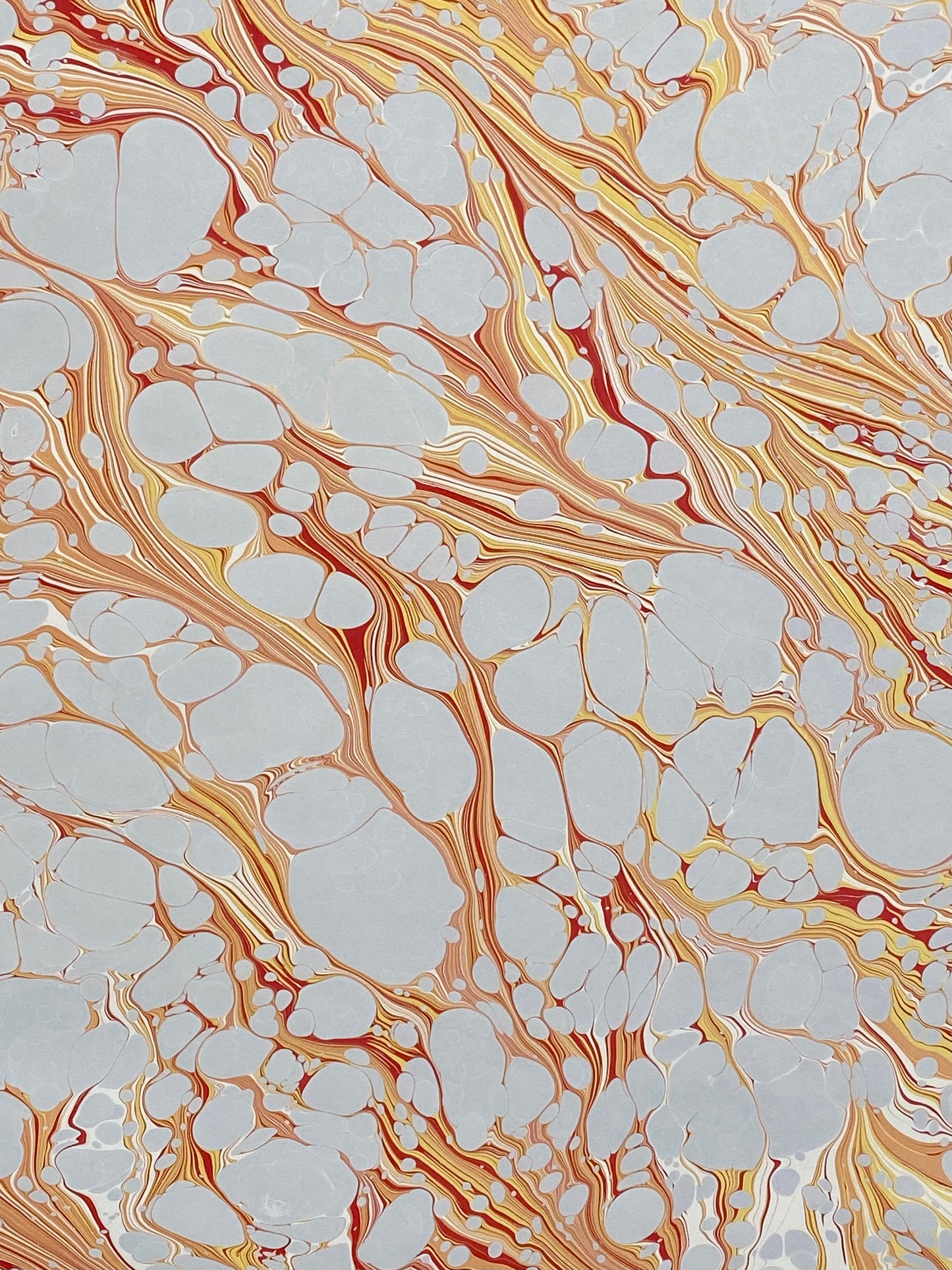 Half Sheet Hand-Marbled Paper P277H