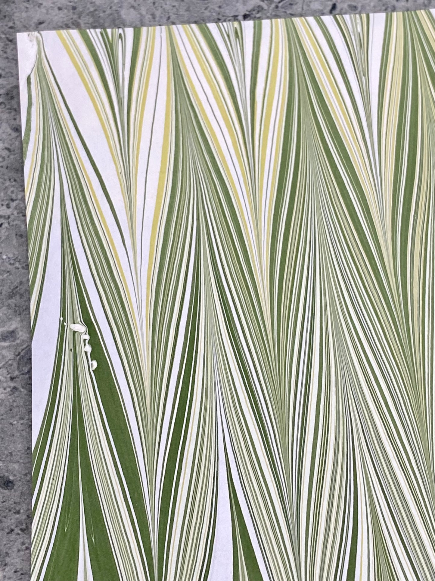 Full Sheet Hand-Marbled Paper P263
