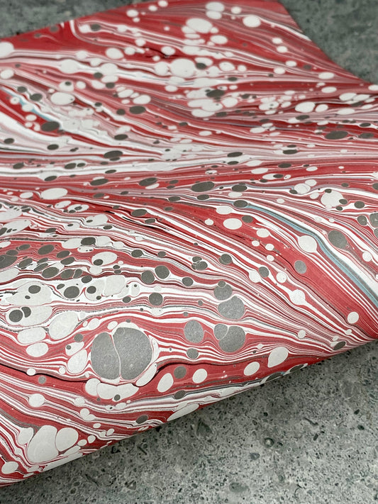 Half Sheet Hand-Marbled Paper P276H