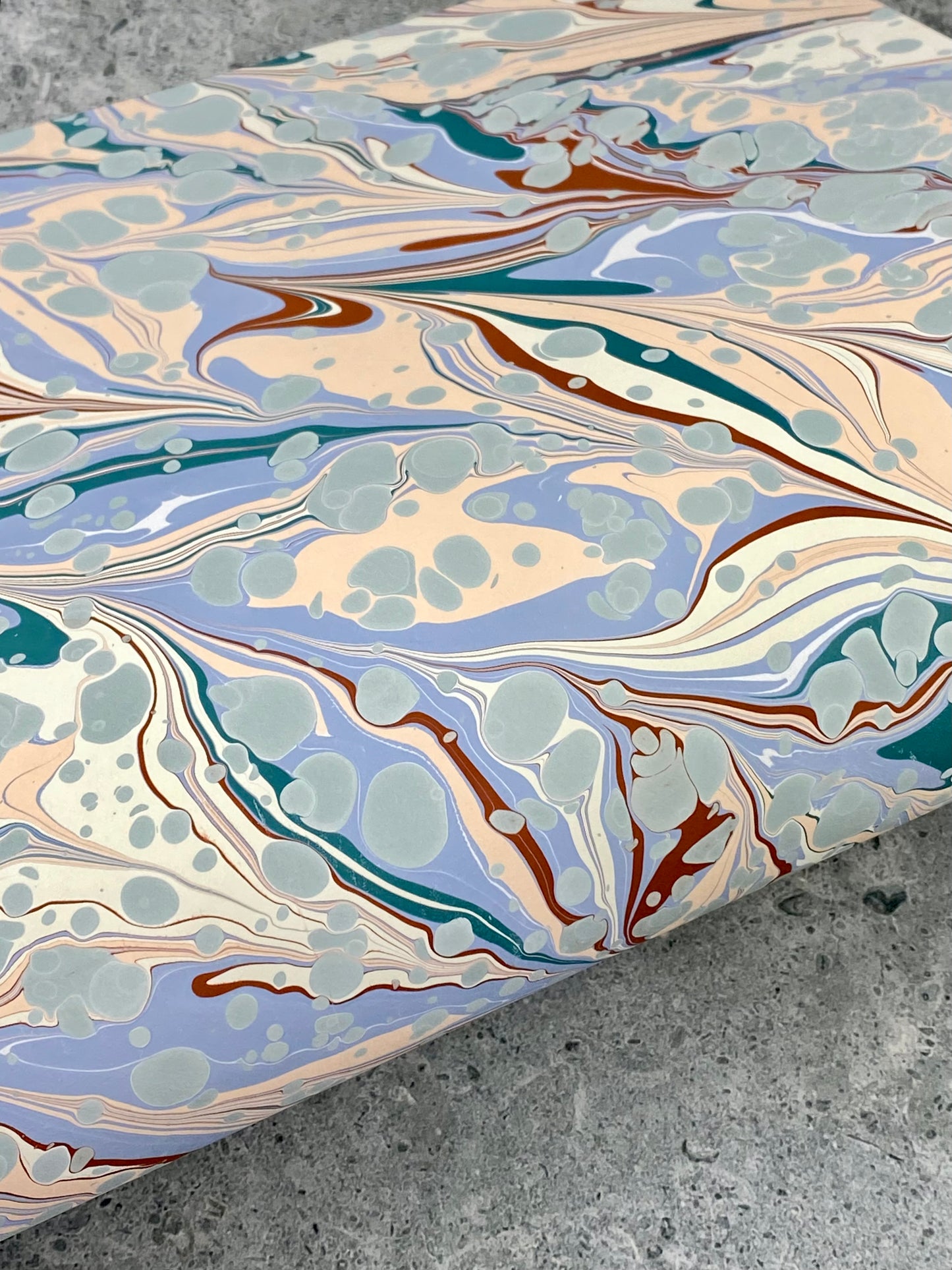 Half Sheet Hand-Marbled Paper P283H