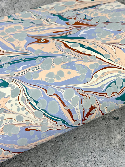 Half Sheet Hand-Marbled Paper P283H