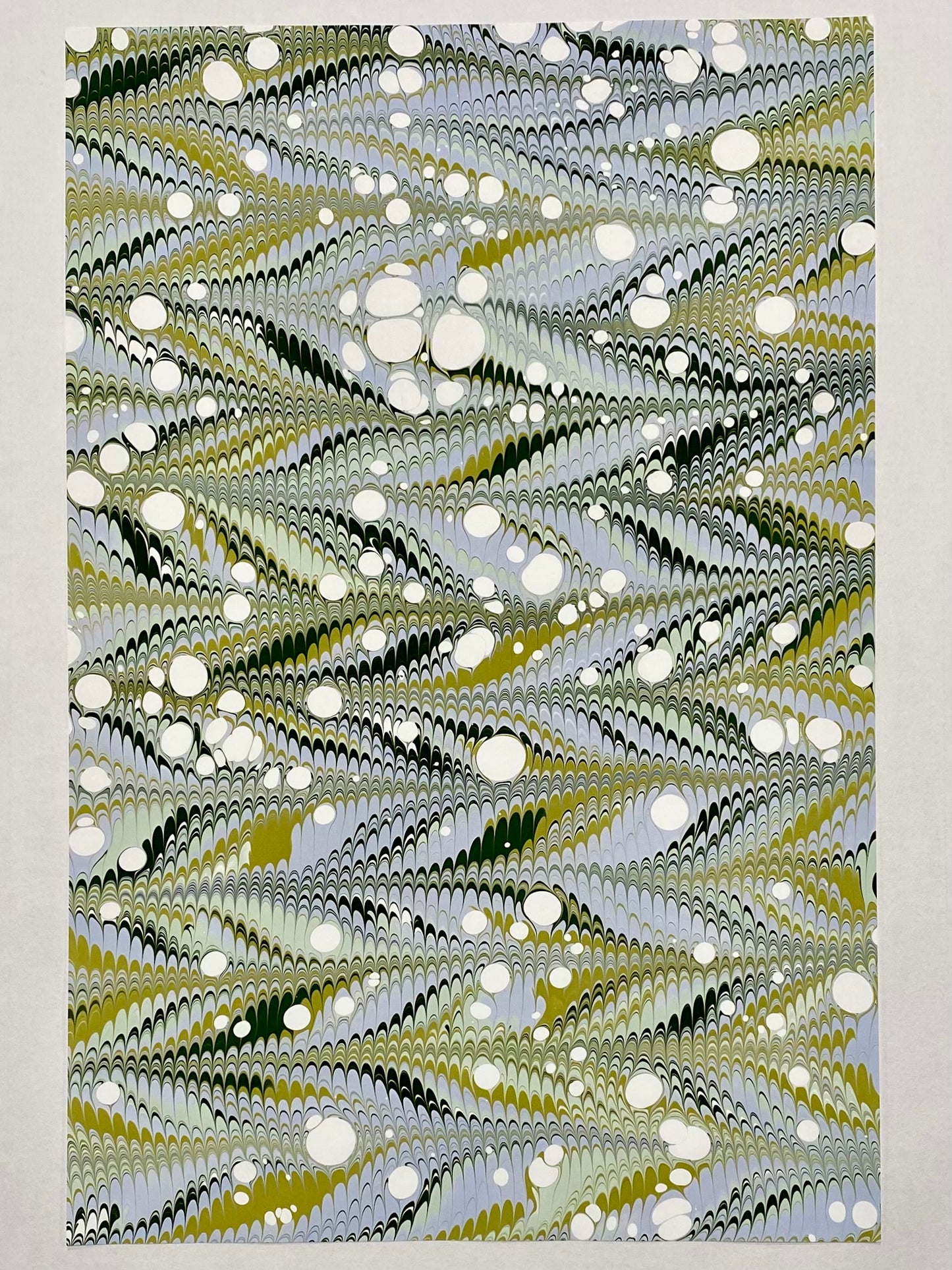 Half Sheet Hand-Marbled Paper P286H