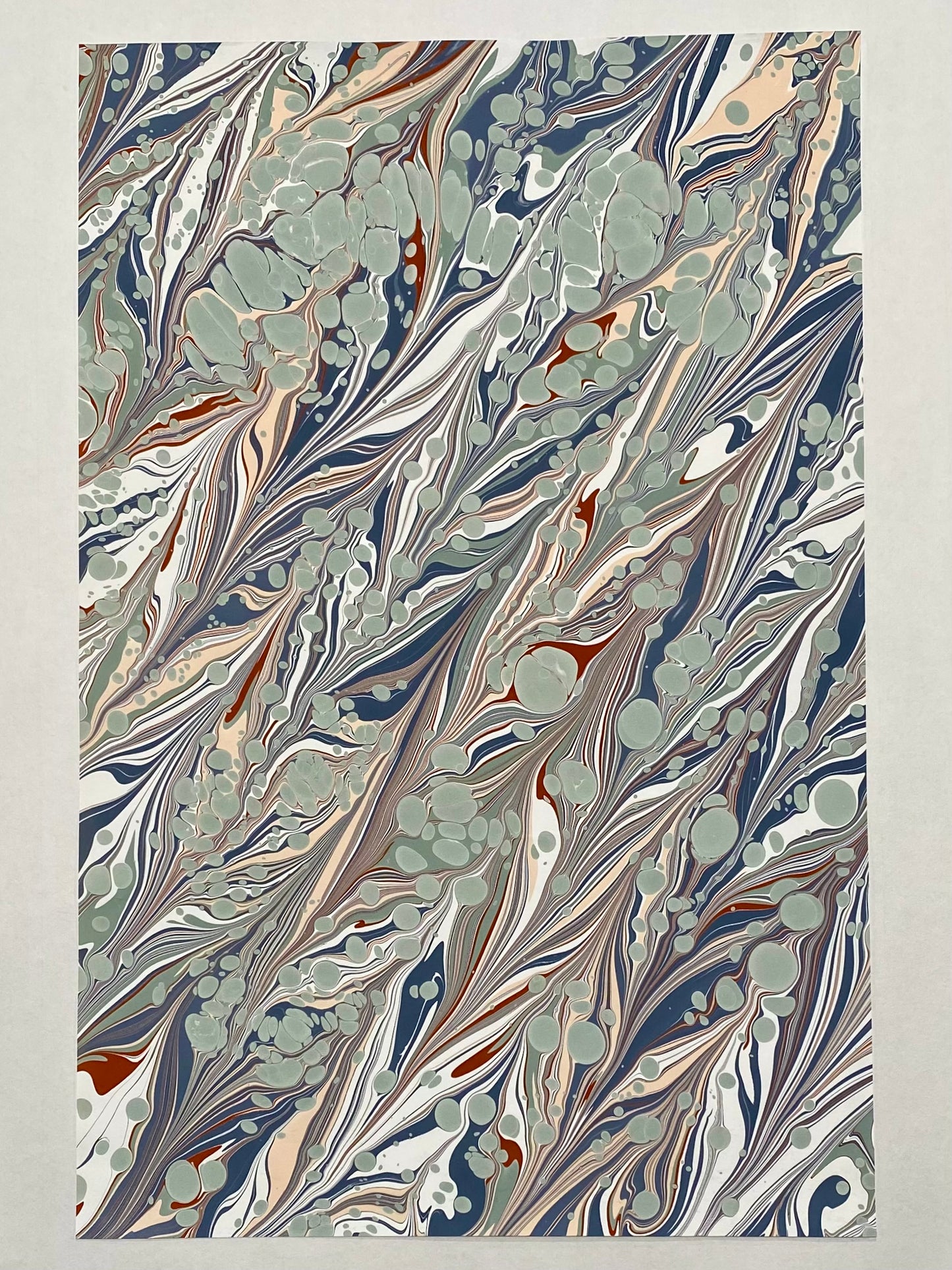 Half Sheet Hand-Marbled Paper P285H