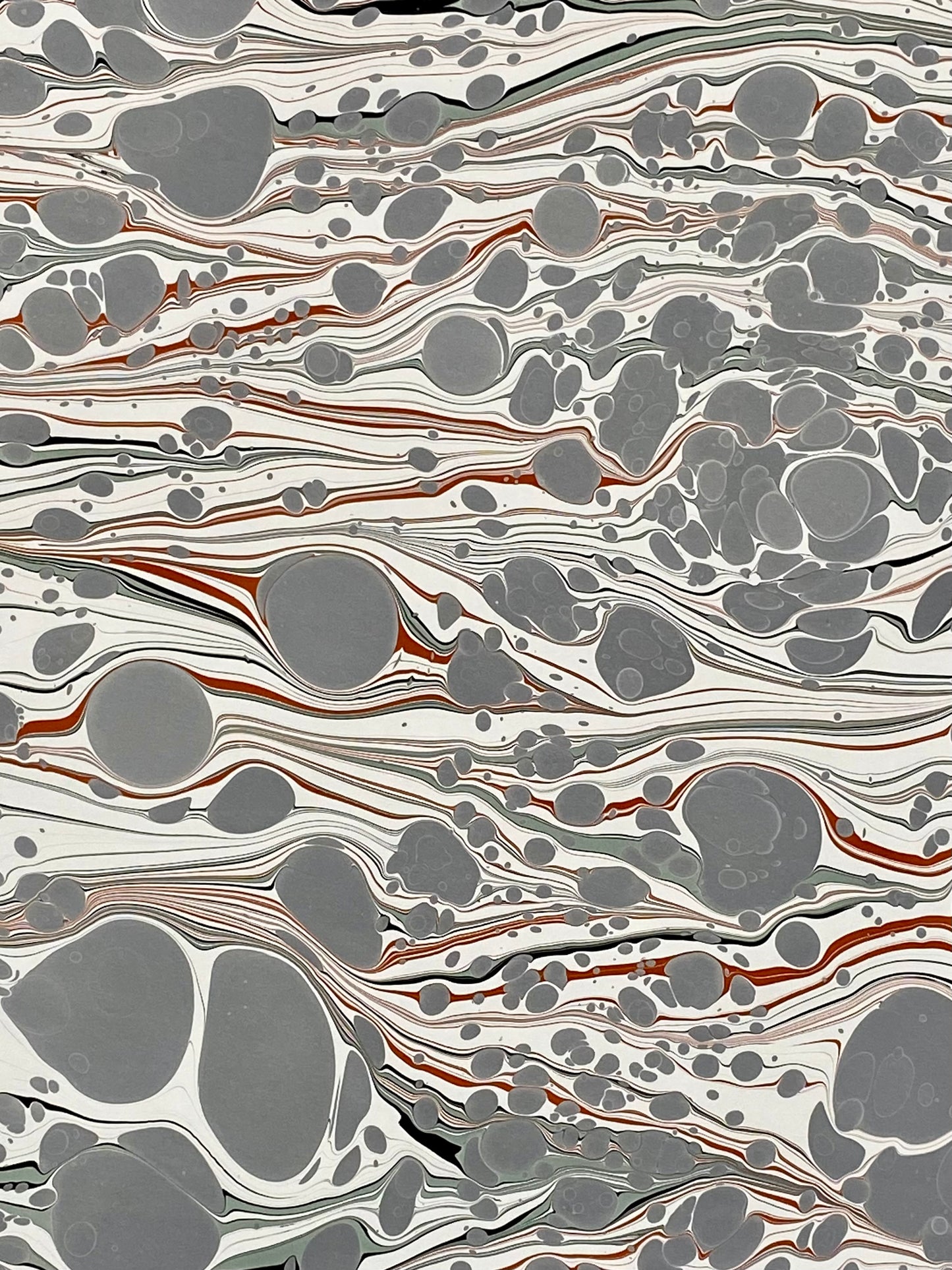 Half Sheet Hand-Marbled Paper P284H