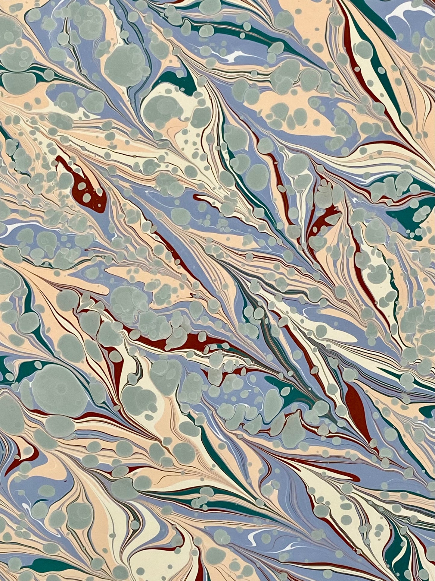 Half Sheet Hand-Marbled Paper P283H
